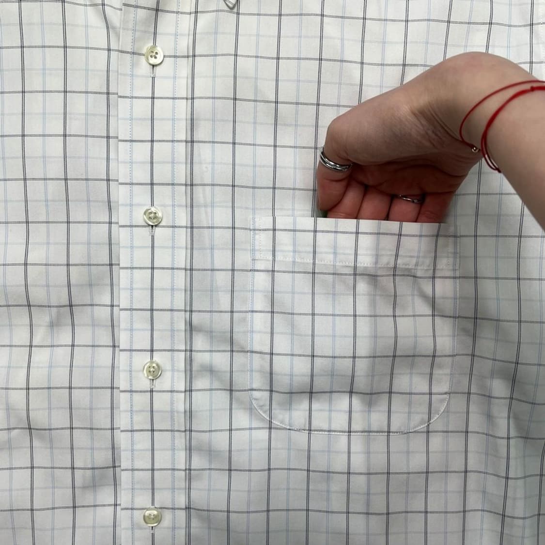 BROOKS BROTHERS 체크 셔츠 16½-33 상품이미지4