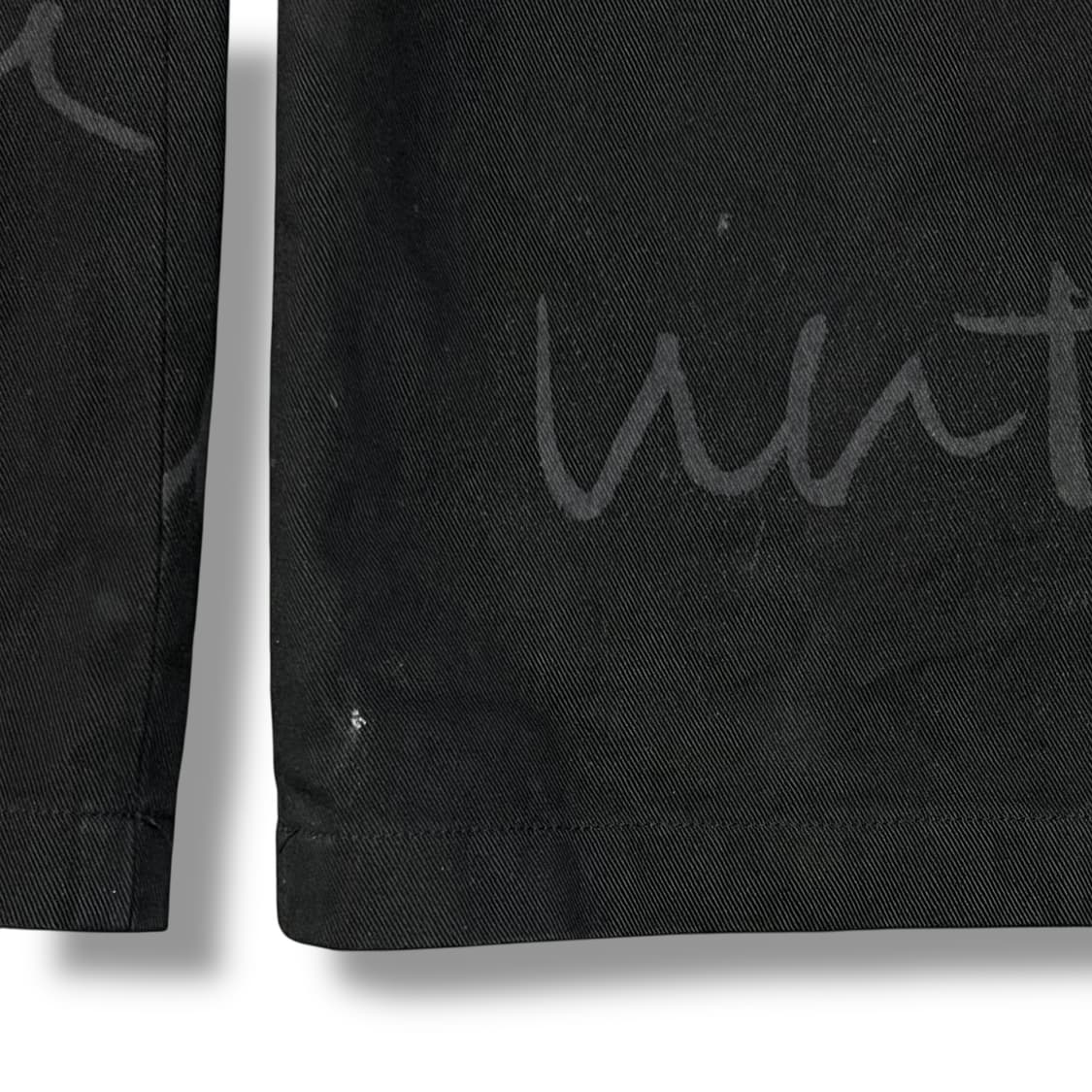  요지야마모토 로고 레터링 팬츠 y14263 상품이미지5