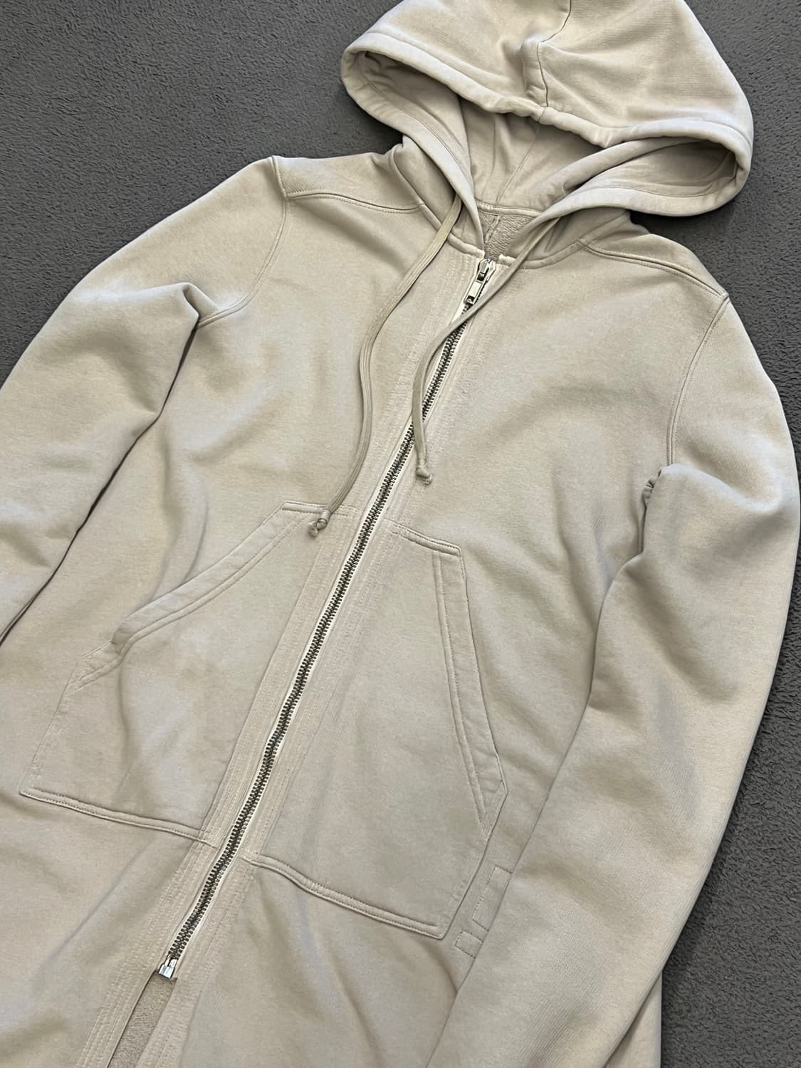 릭오웬스 피쉬테일 후디 집업 처분 S 넉넉  상품이미지2