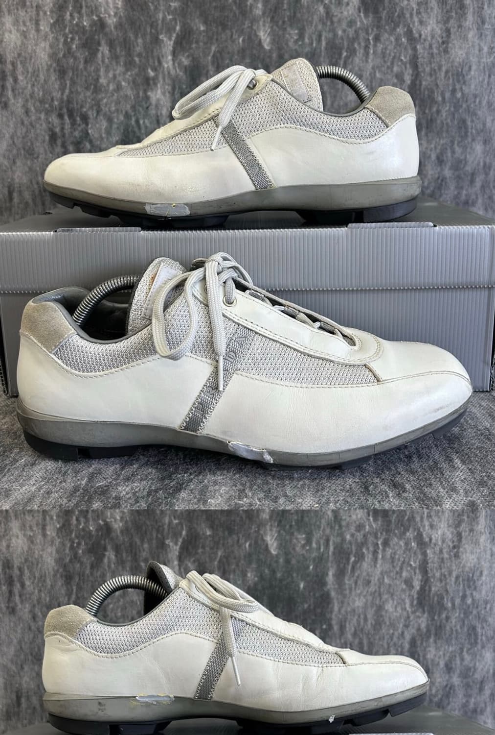 Prada 레이싱 레더 스니커즈 상품이미지6