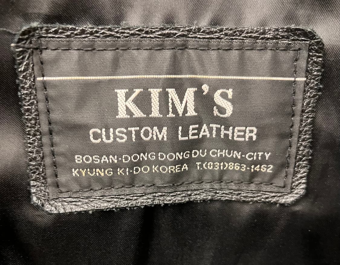 빈티지 라이더 가죽 자켓 상품이미지4