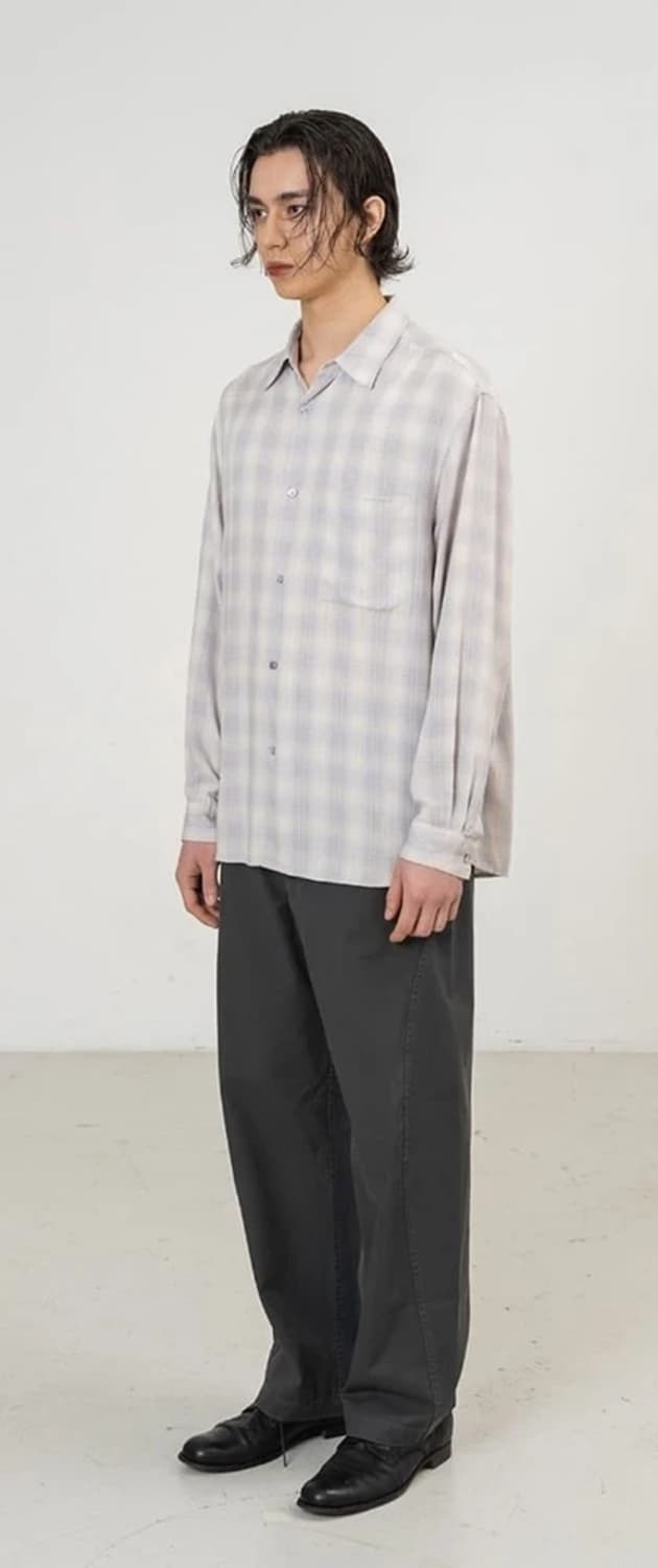 셔터 SHIRTER 24ss 나보나 체크 셔츠 PN6003    상품이미지2