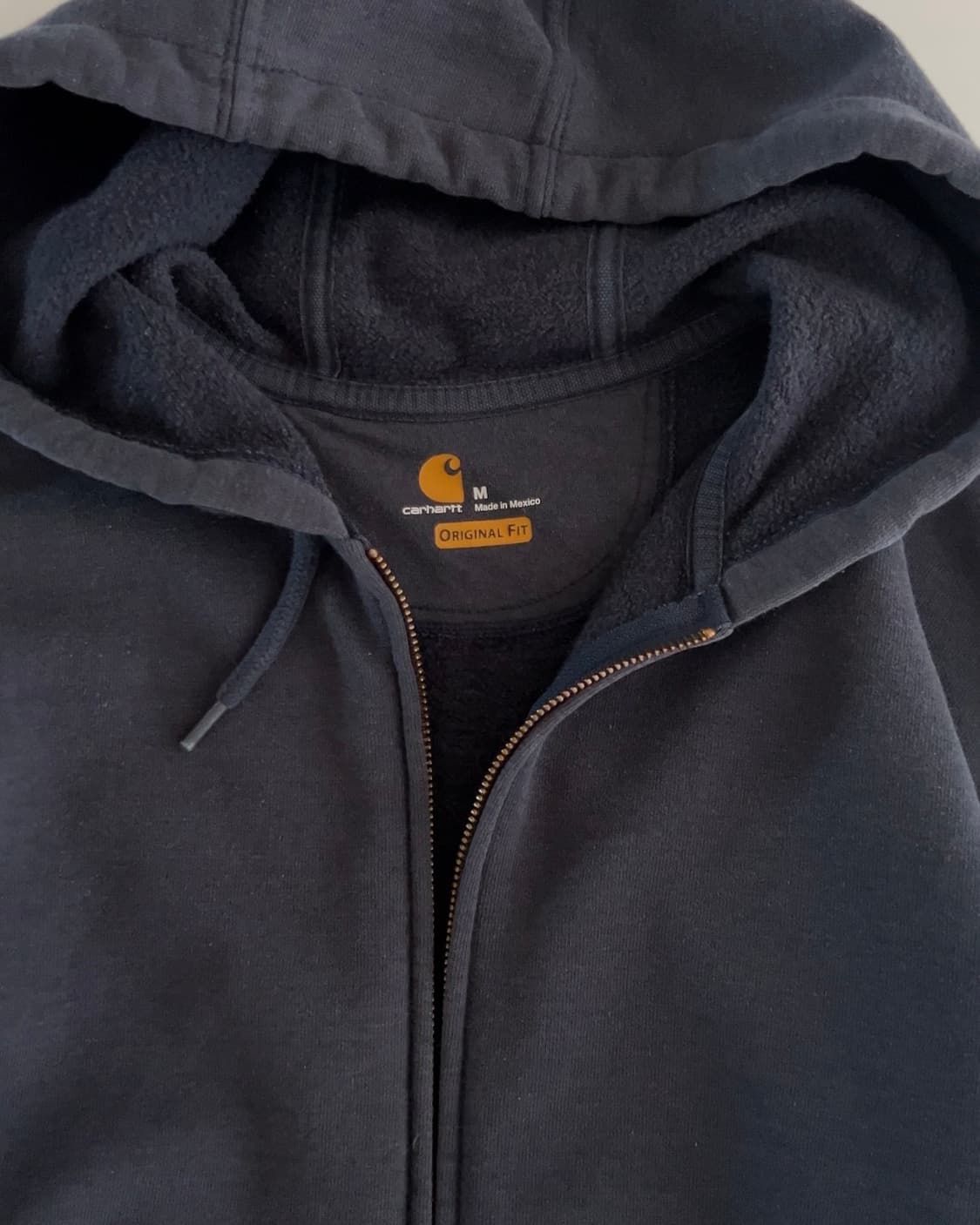 칼하트 네이비 후드집업 M 상품이미지3