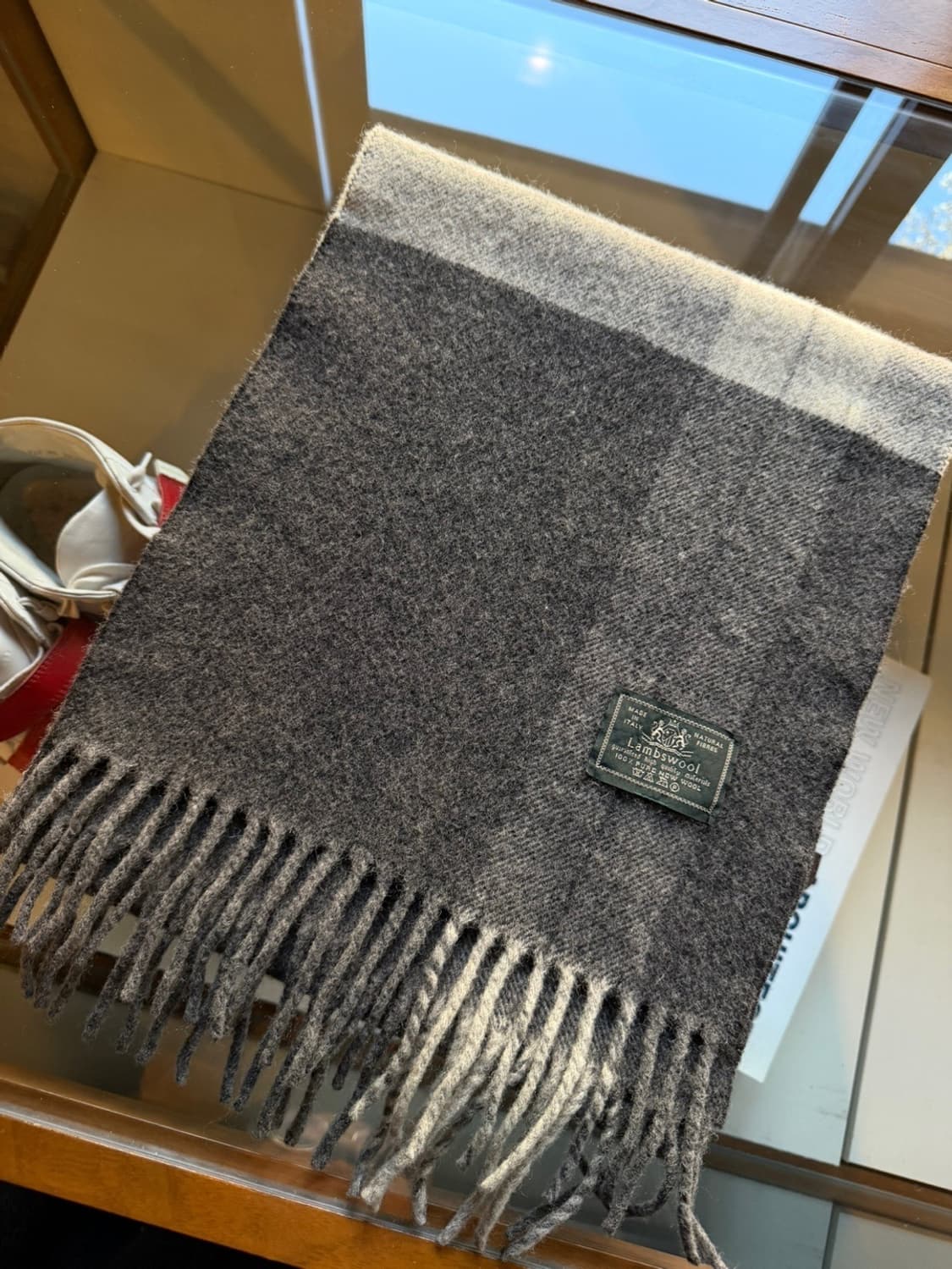 이태리 메이드 램스울 머플러 상품이미지8