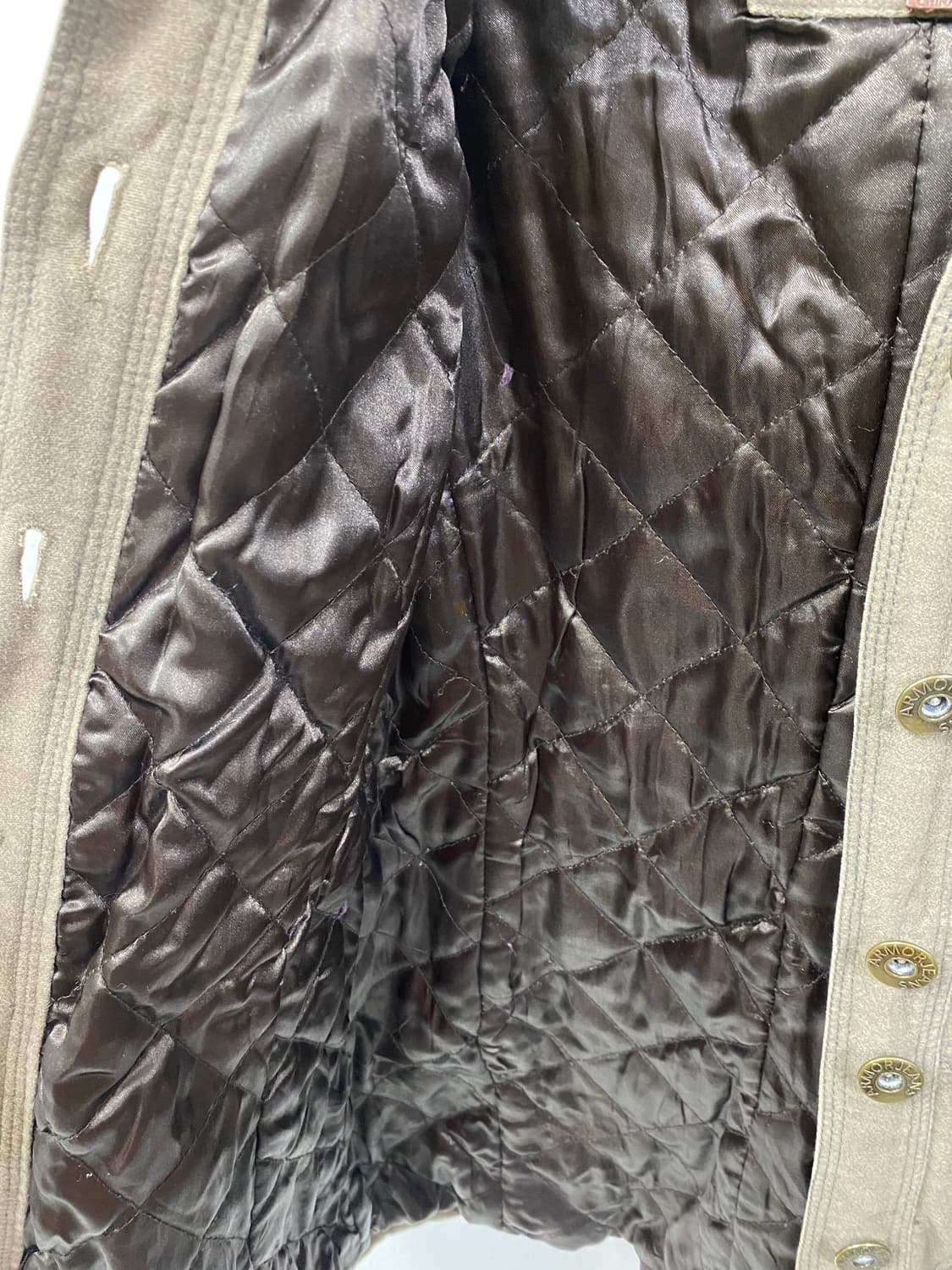 [ARMAR FEANS] 울프죠 y2k 베이지카키 야상 상품이미지8