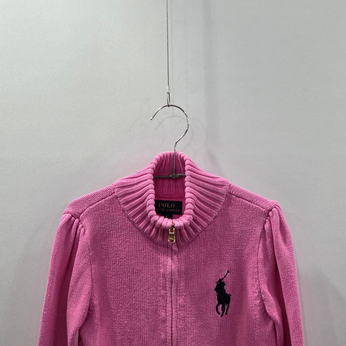 폴로랄프로렌 걸즈 빅포니 니트집업 6  상품이미지2