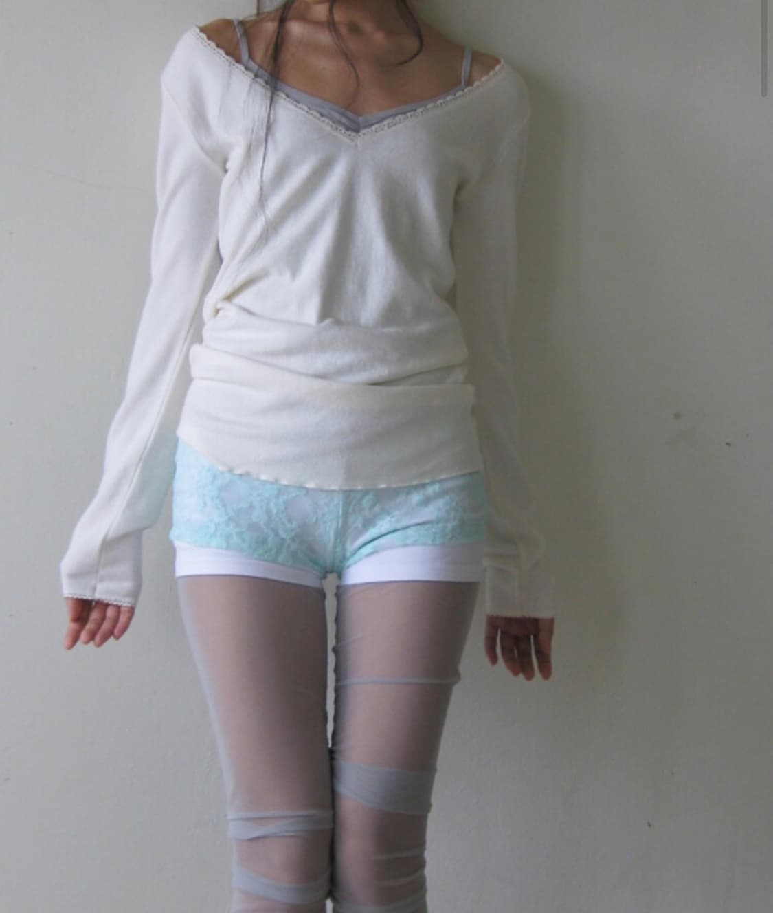 새상품) iris long top (cream) 상품이미지4