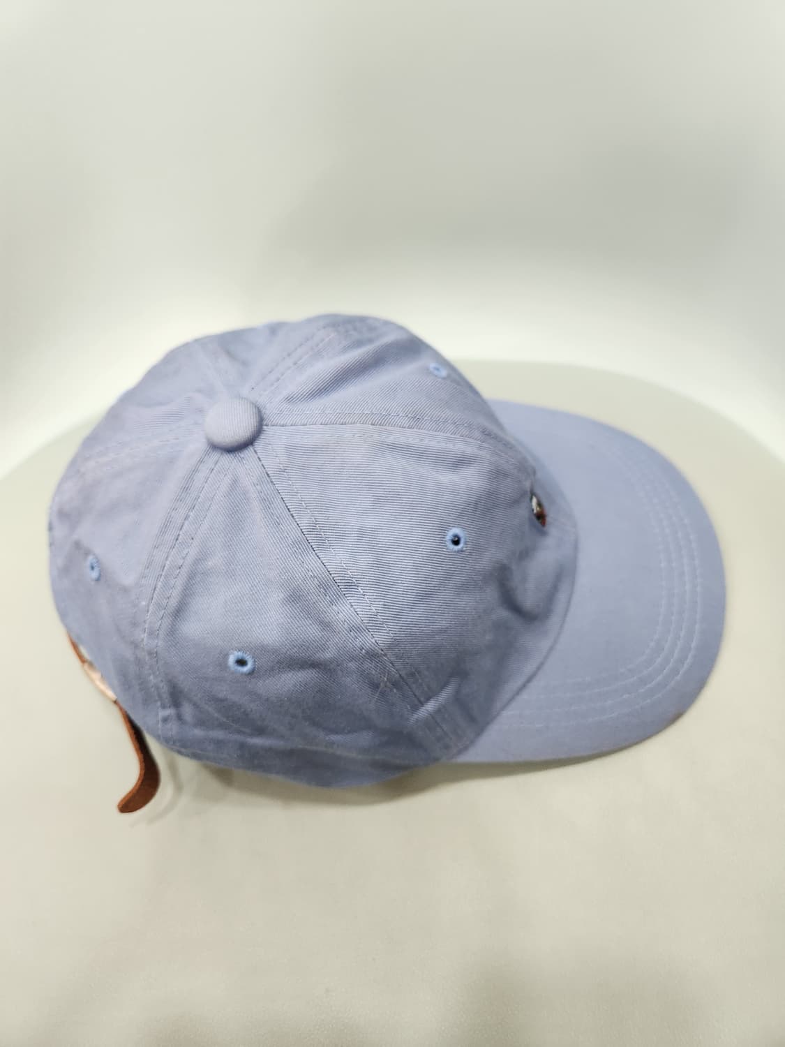 페이퍼코드 Paper Code 하늘색 바틀 자수 볼캡 모자 상품이미지2