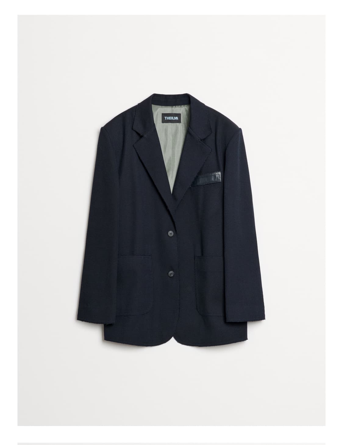 [새상품] 더일마 THEILMA 메종 컷팅 자켓 프리사이즈 상품이미지1