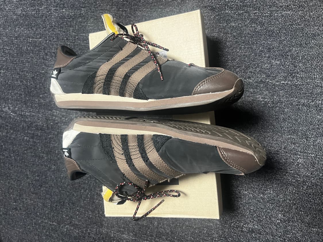 아디다스 x 송 포 더 뮤트 컨트리 OG 코어 블랙 코어 화이트 상품이미지3