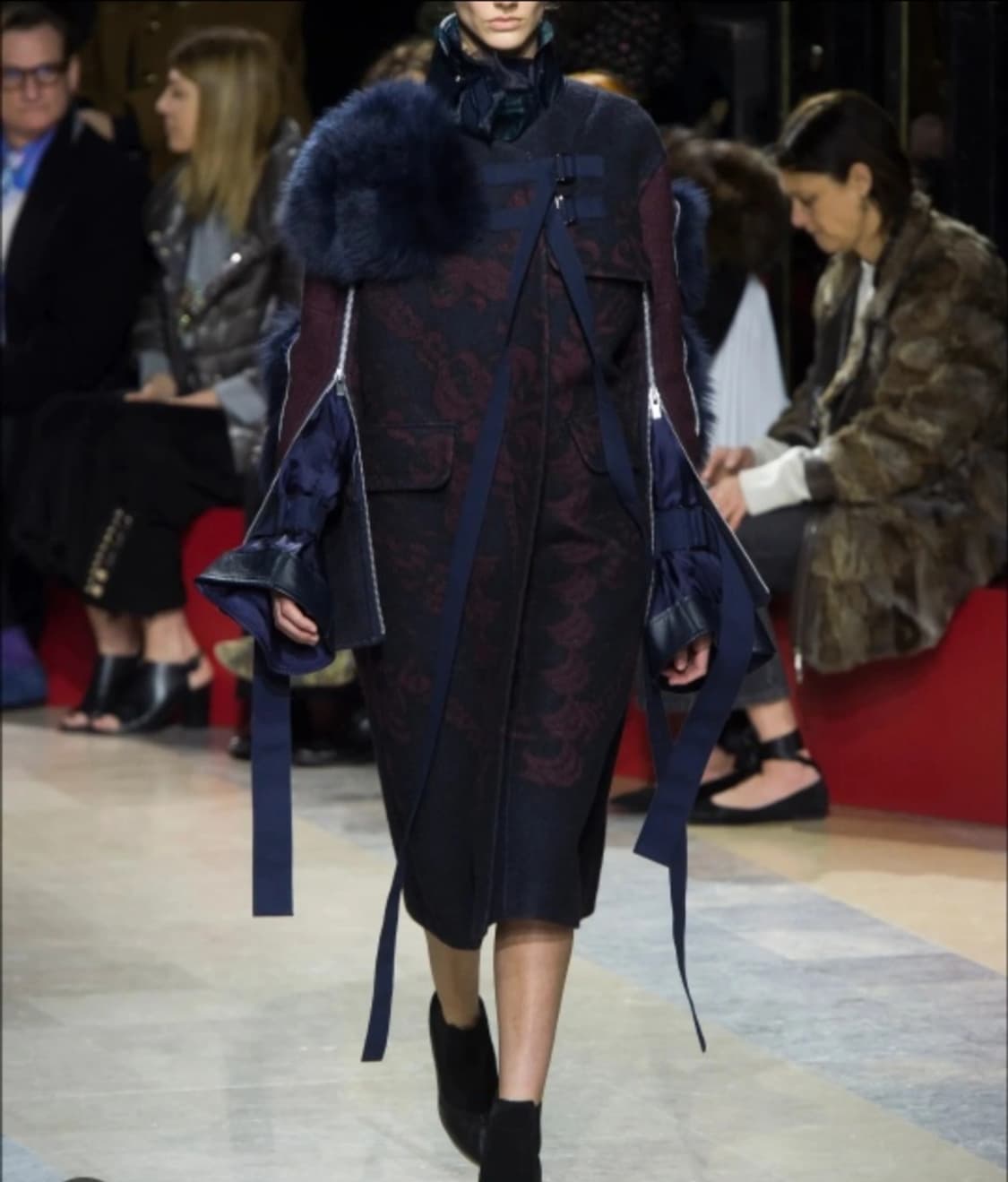 사카이 컬렉션 겨울 코트 상품이미지2