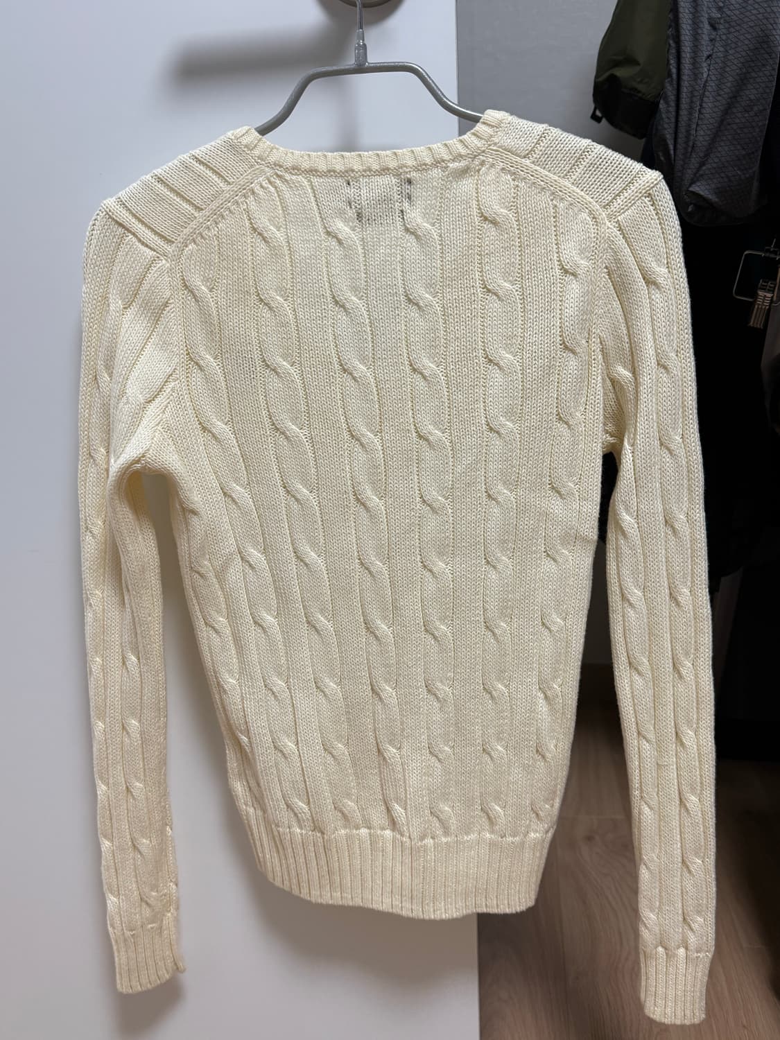 폴로 랄프로렌 꽈배기니트 xs 상품이미지3