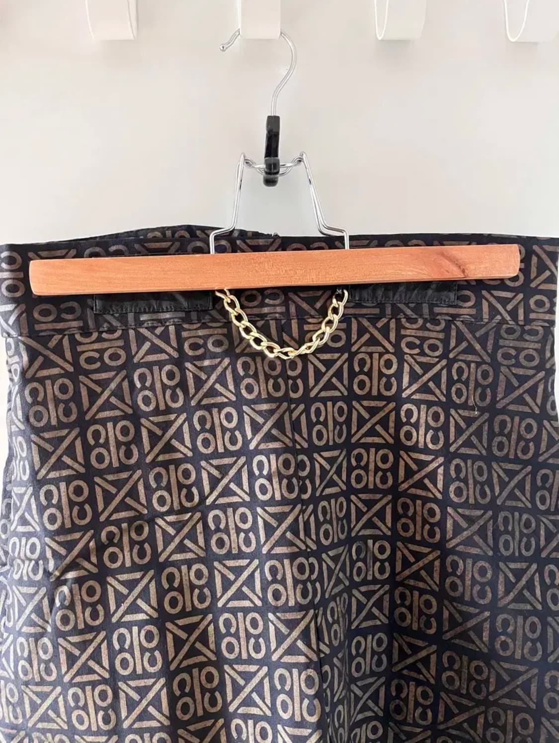 [vintage] 패턴 체인 스커트 상품이미지5