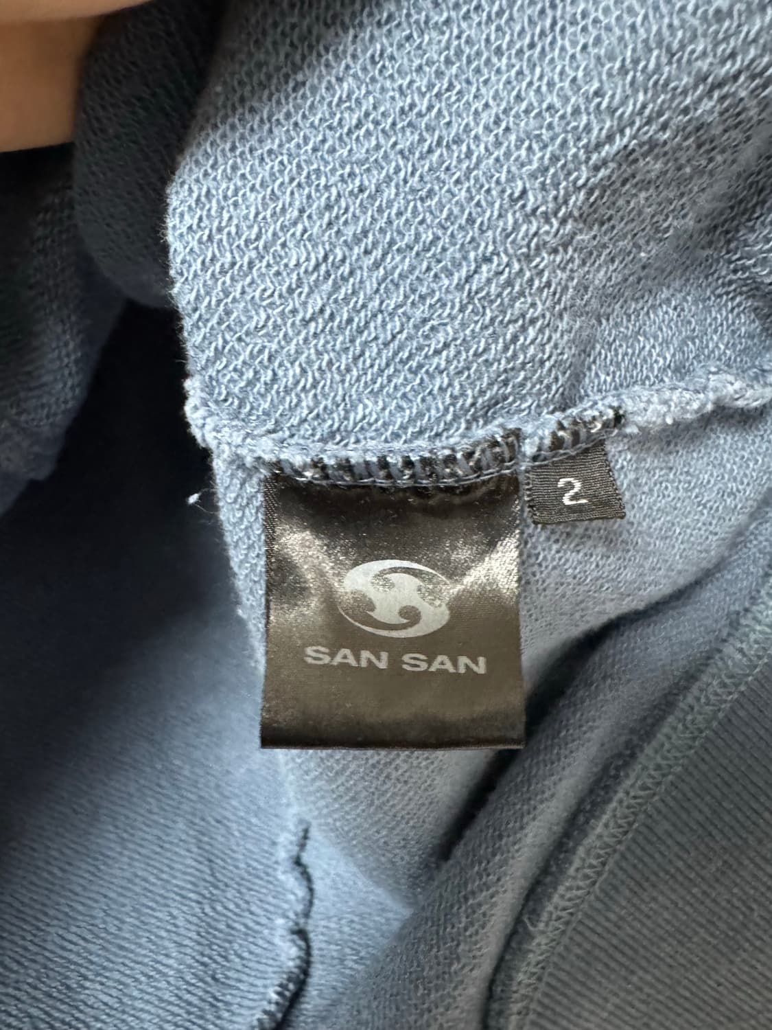 산산기어 후드티 미드나잇 블루 105사이즈 상품이미지10