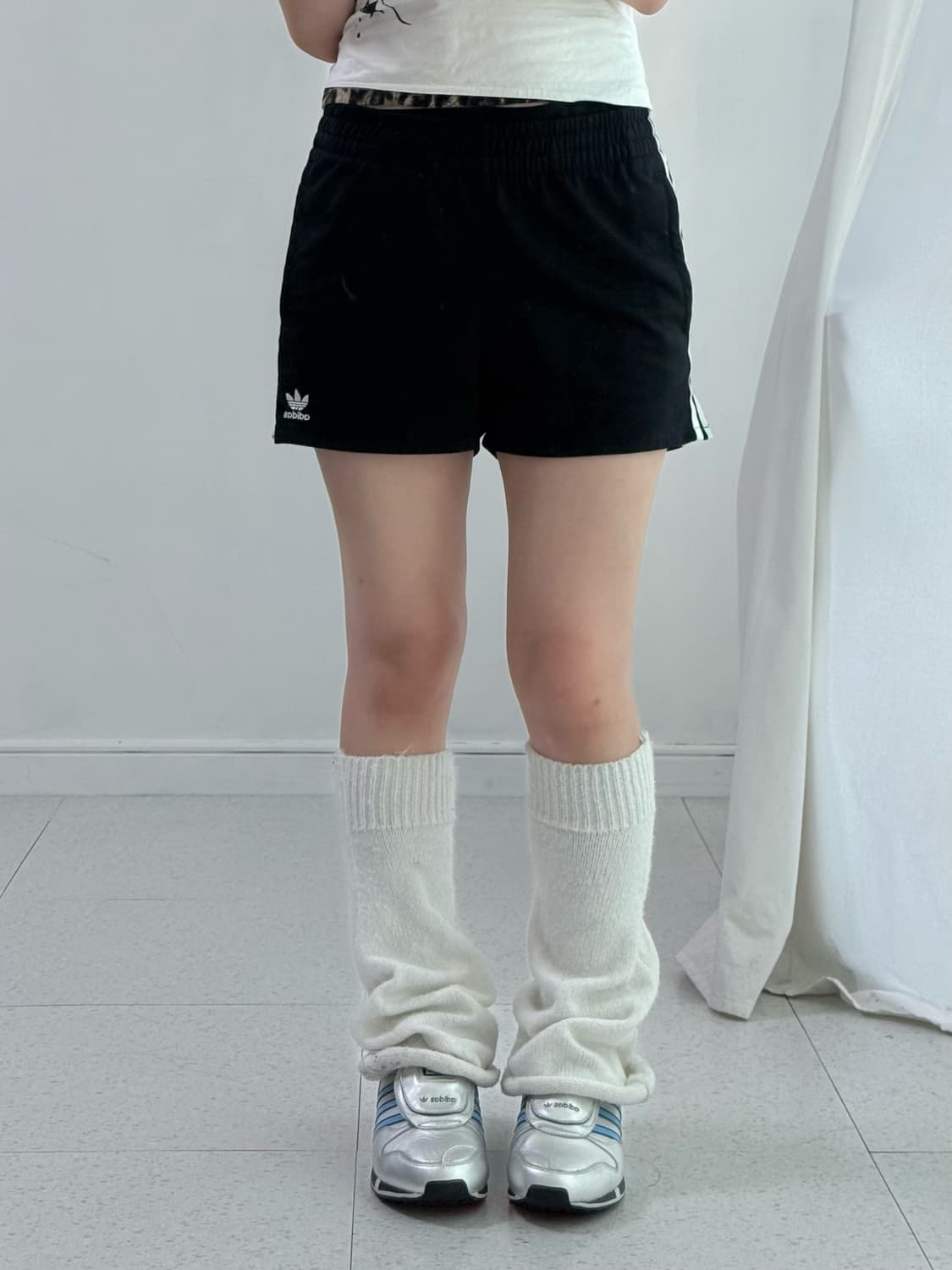 아디다스 블랙 숏팬츠 상품이미지2
