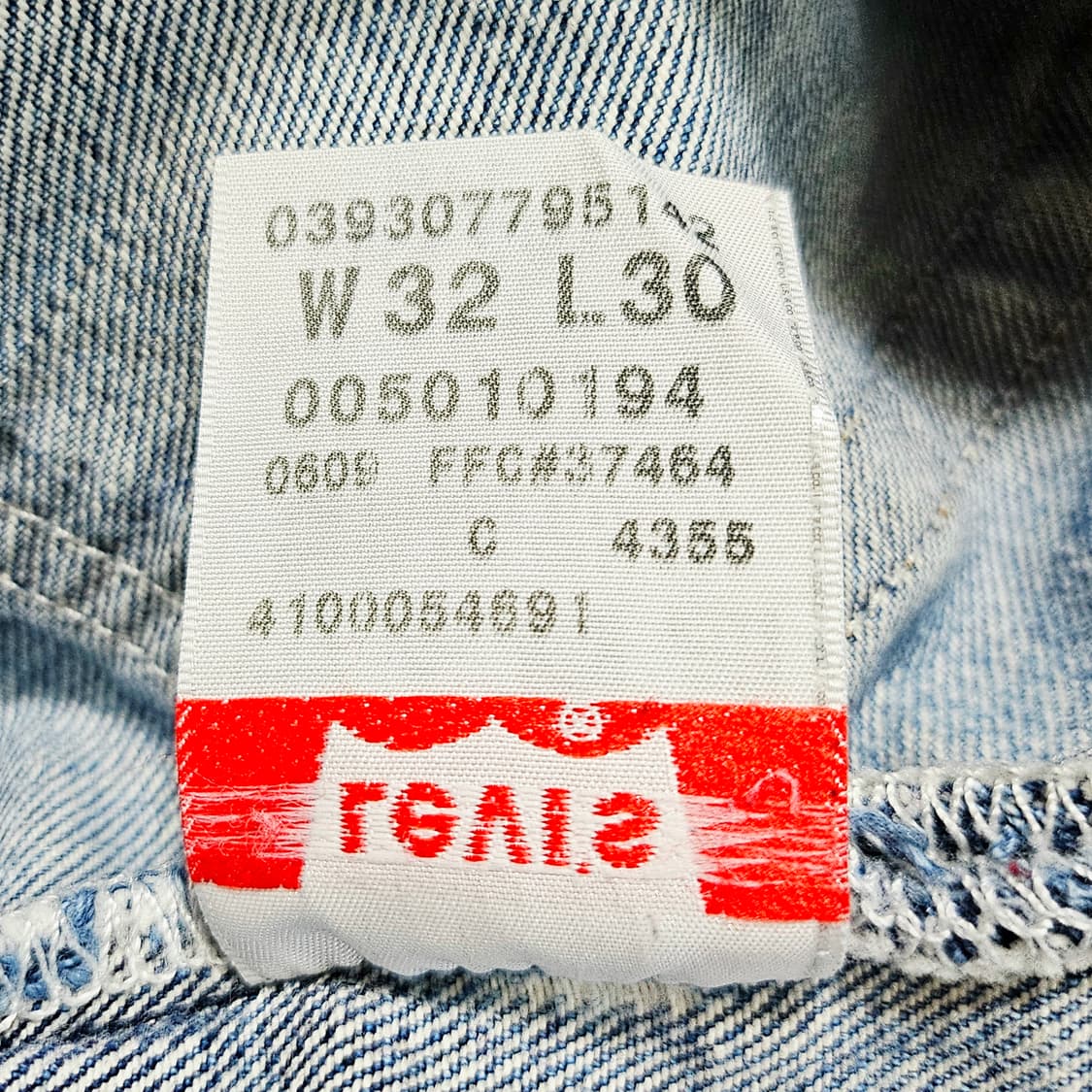 [32][리바이스]00's 501®디스트로이드 오리지널 스트레이트핏 데님 상품이미지8