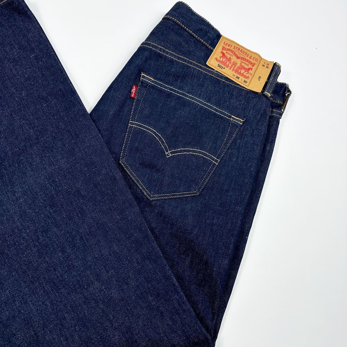 리바이스 501 오리지널 생지 데님 팬츠 (36인치) 상품이미지1