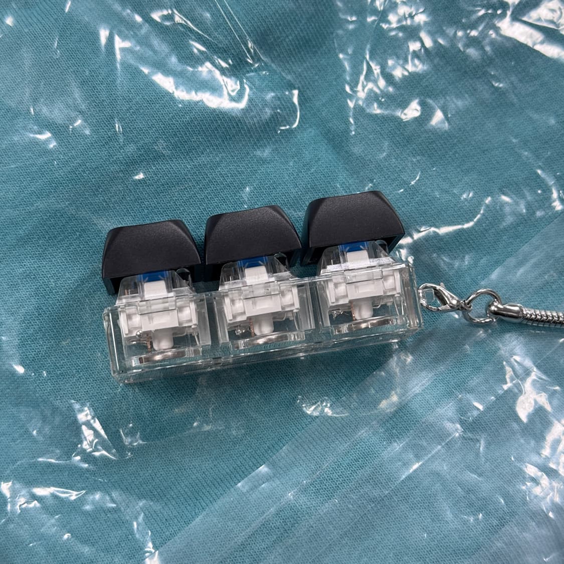 (OS) 데우스 키보드캡 키링 새상품 상품이미지2