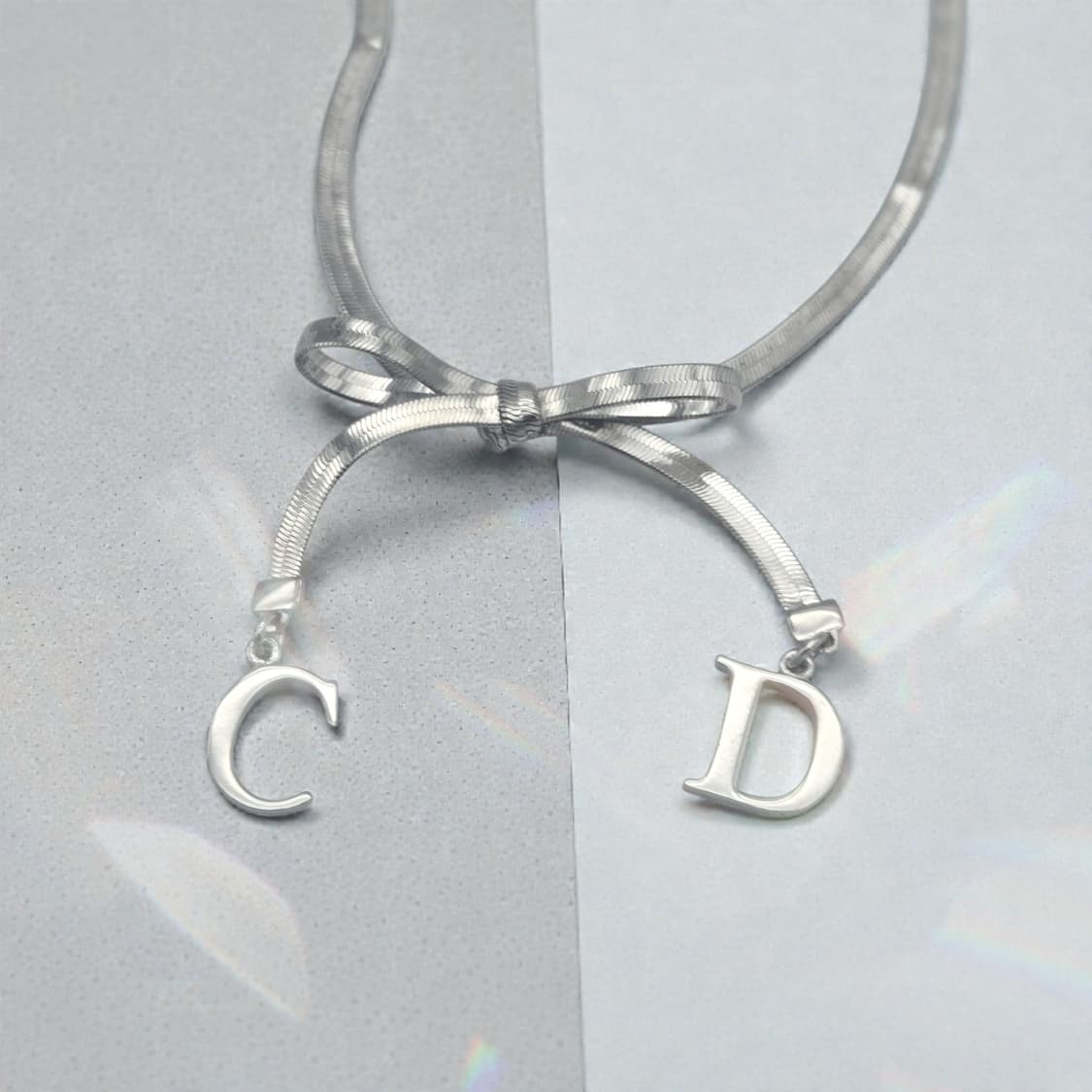 디올 리본 초커 상품이미지1