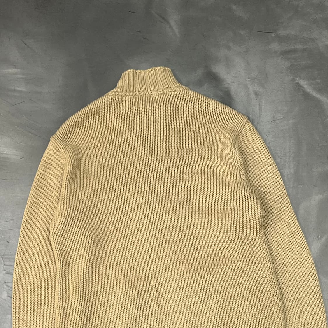  폴로 진스 로고 니트 집업 y16099 상품이미지5