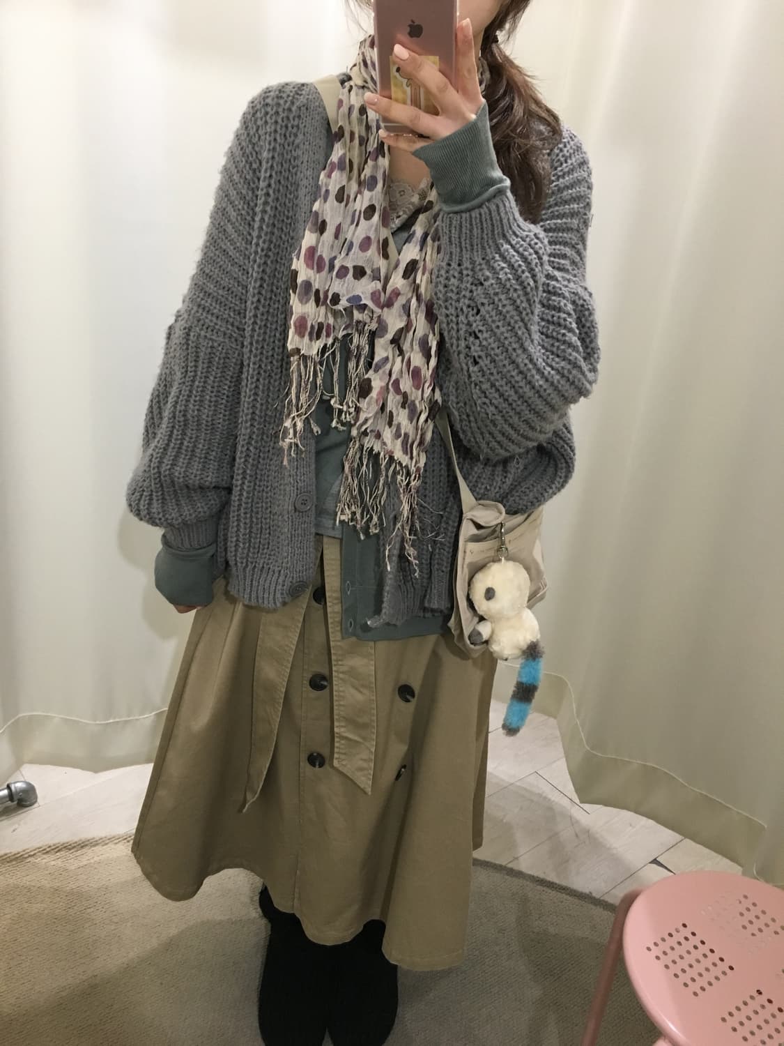 이너 가디건 파스텔민트 상품이미지1