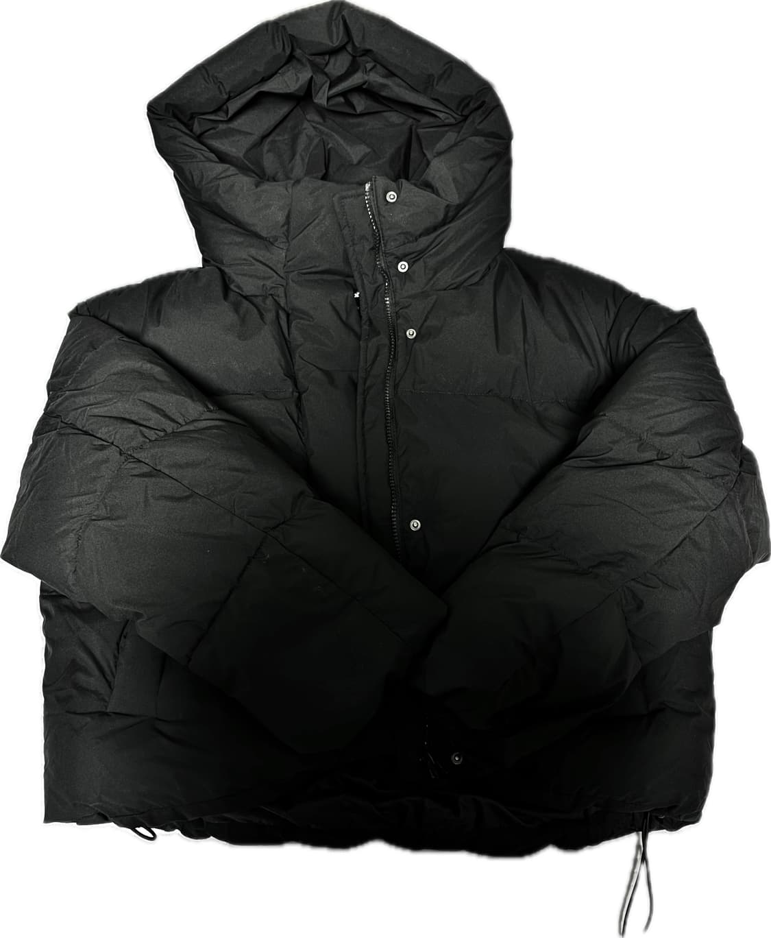 스파오 숏패딩 블랙 S 상품이미지1