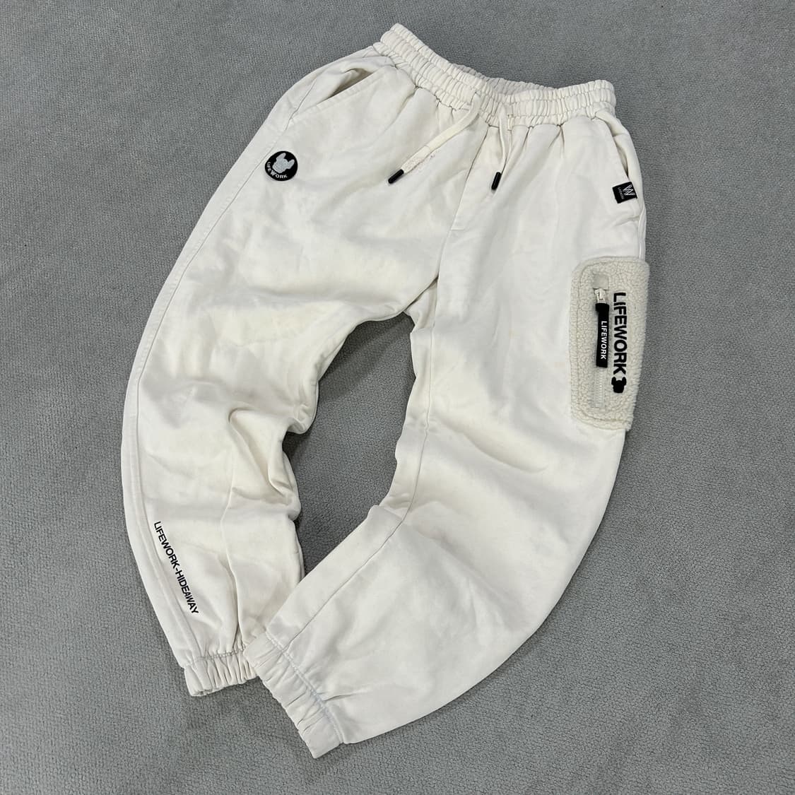 라이프워크 조거팬츠 아이보리 XS 상품이미지1