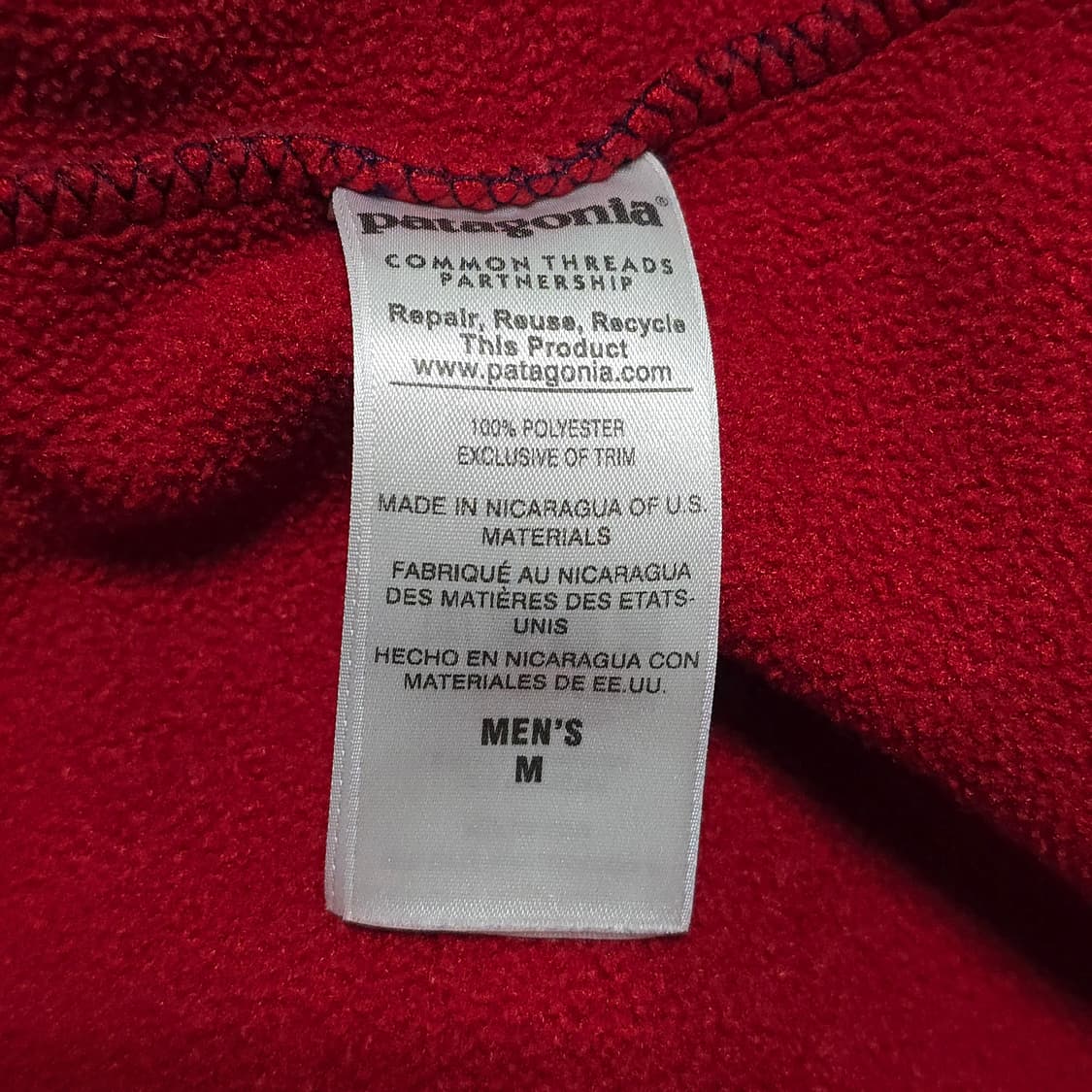 파타고니아 신칠라 레드블루 상품이미지7
