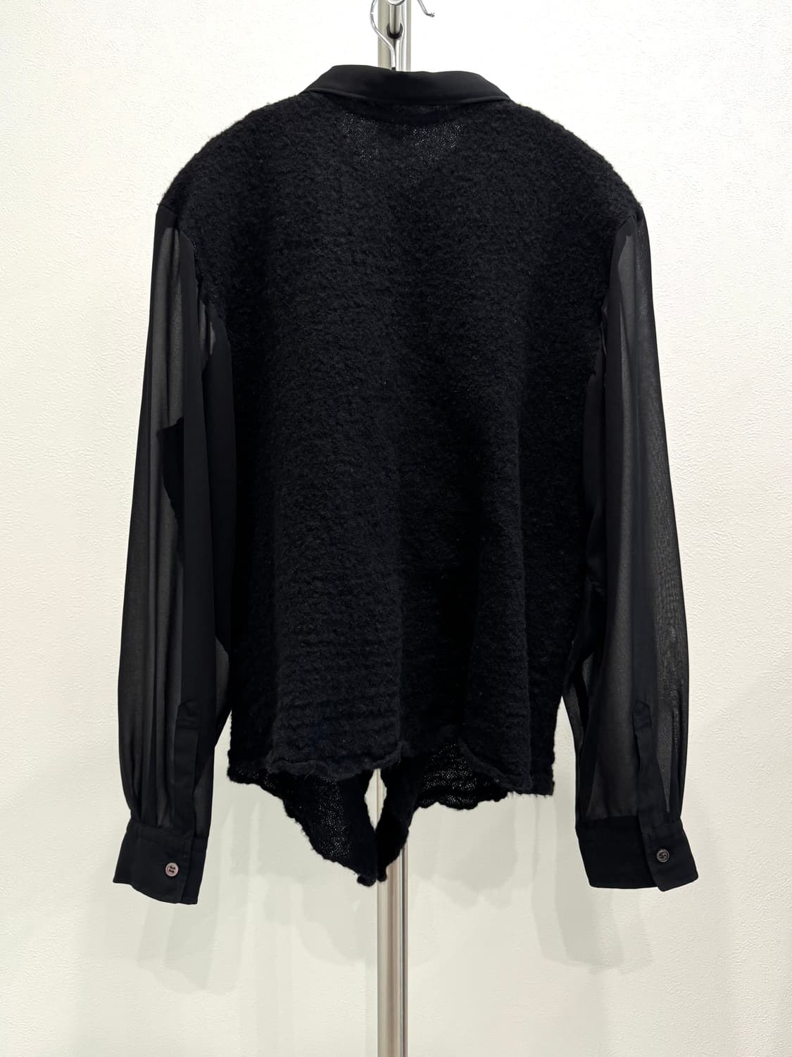 꼼데가르송 94ss 축융울 쉬어패널 셔츠 상품이미지4