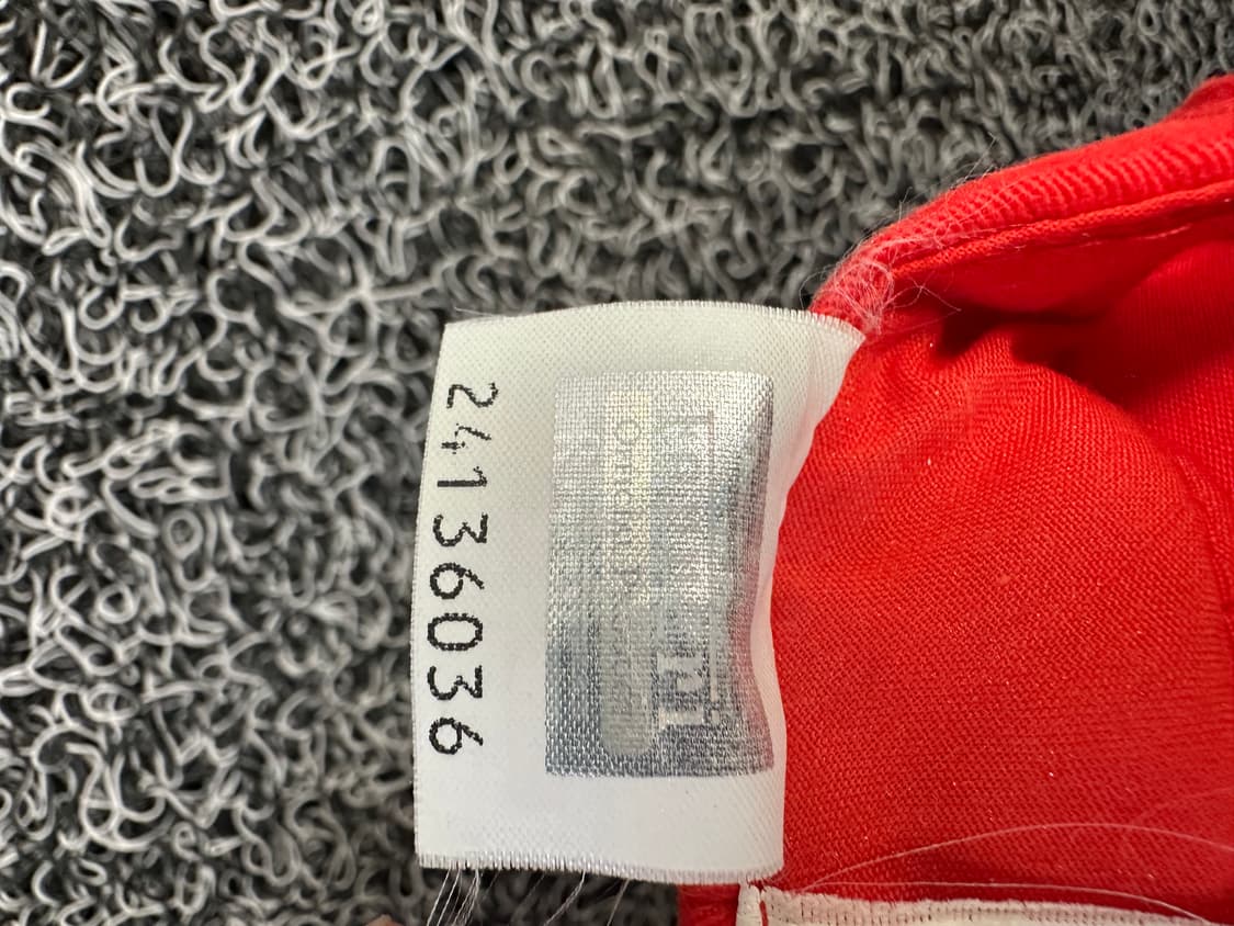 페라리 레드 볼캡 모자 상품이미지4