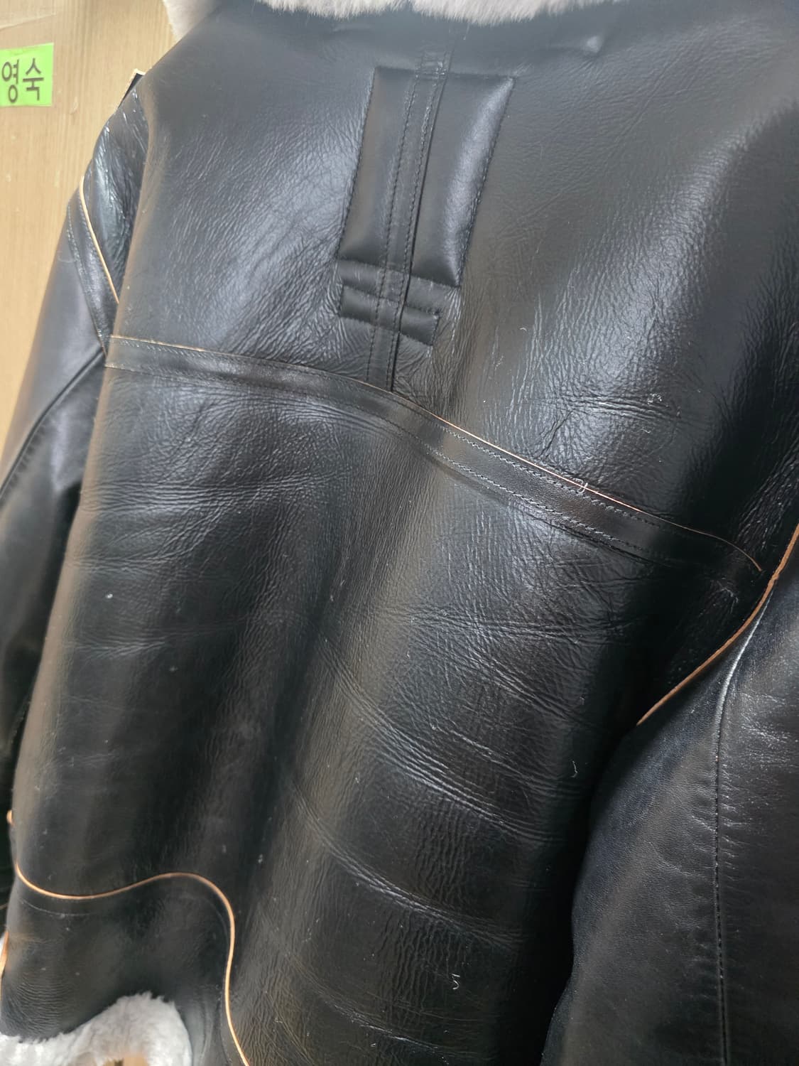 25F/W 디아프바인 무스탕 DV.LOT693 CREAM(L) 상품이미지7