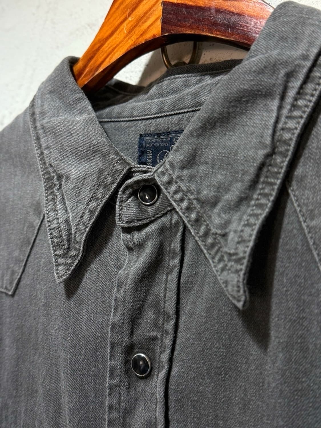 Studio Dartisan Sumi Ink Dyed Western Sh 상품이미지1