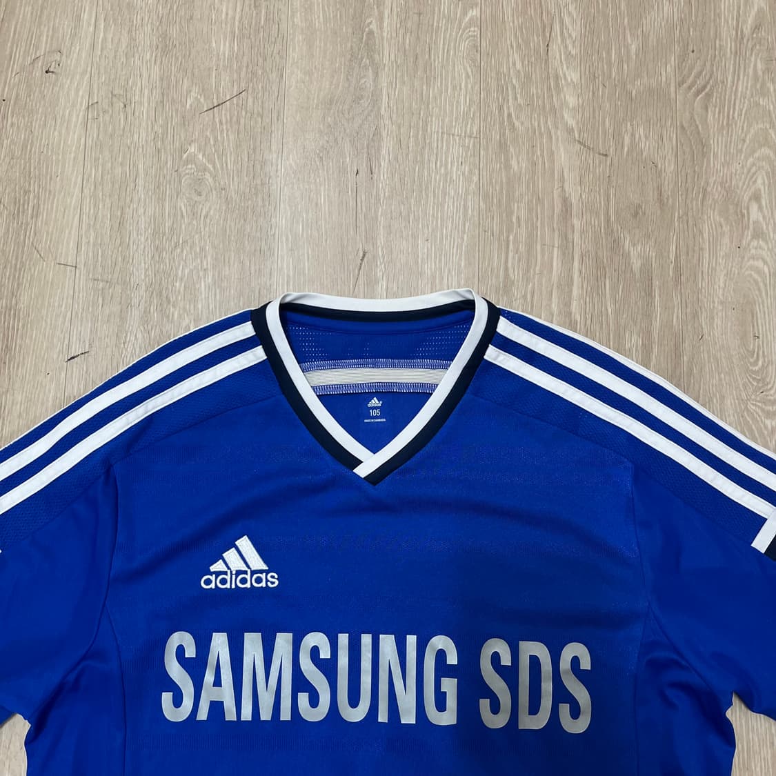 아디다스 삼성 SDS 로고 빈티지 유니폼 XL(105) 상품이미지3