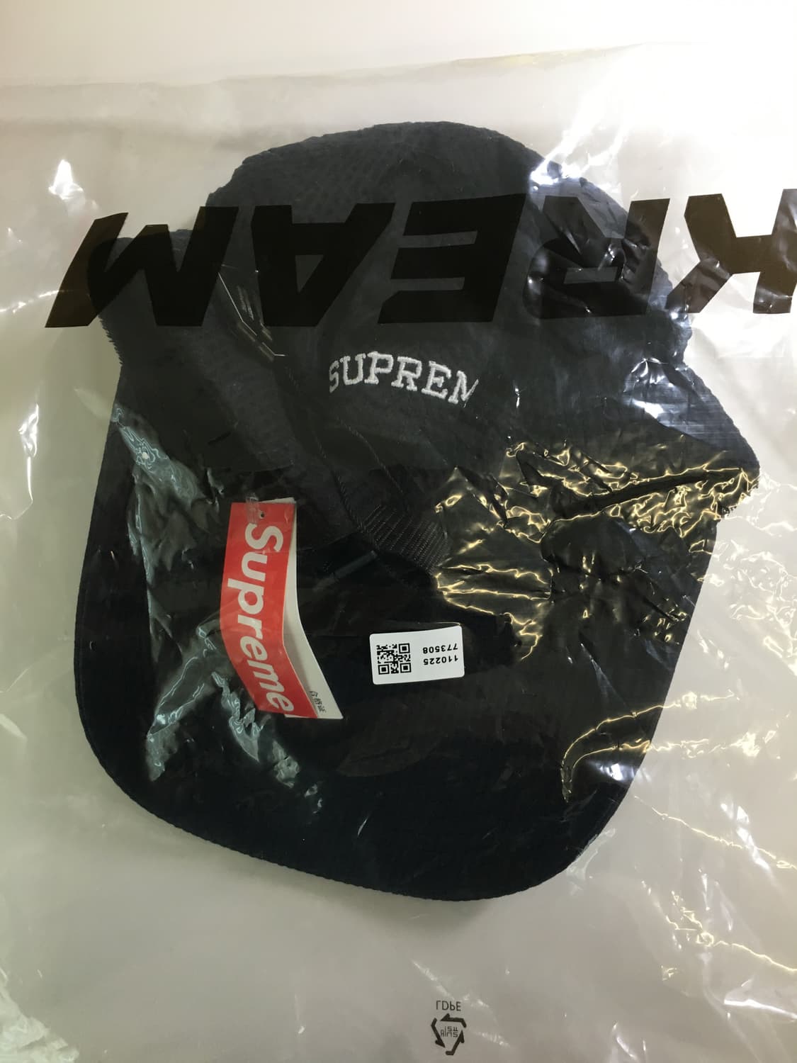 슈프림 시어서커 S로고 캡 모자 24SS 미착용 새상품 상품이미지2