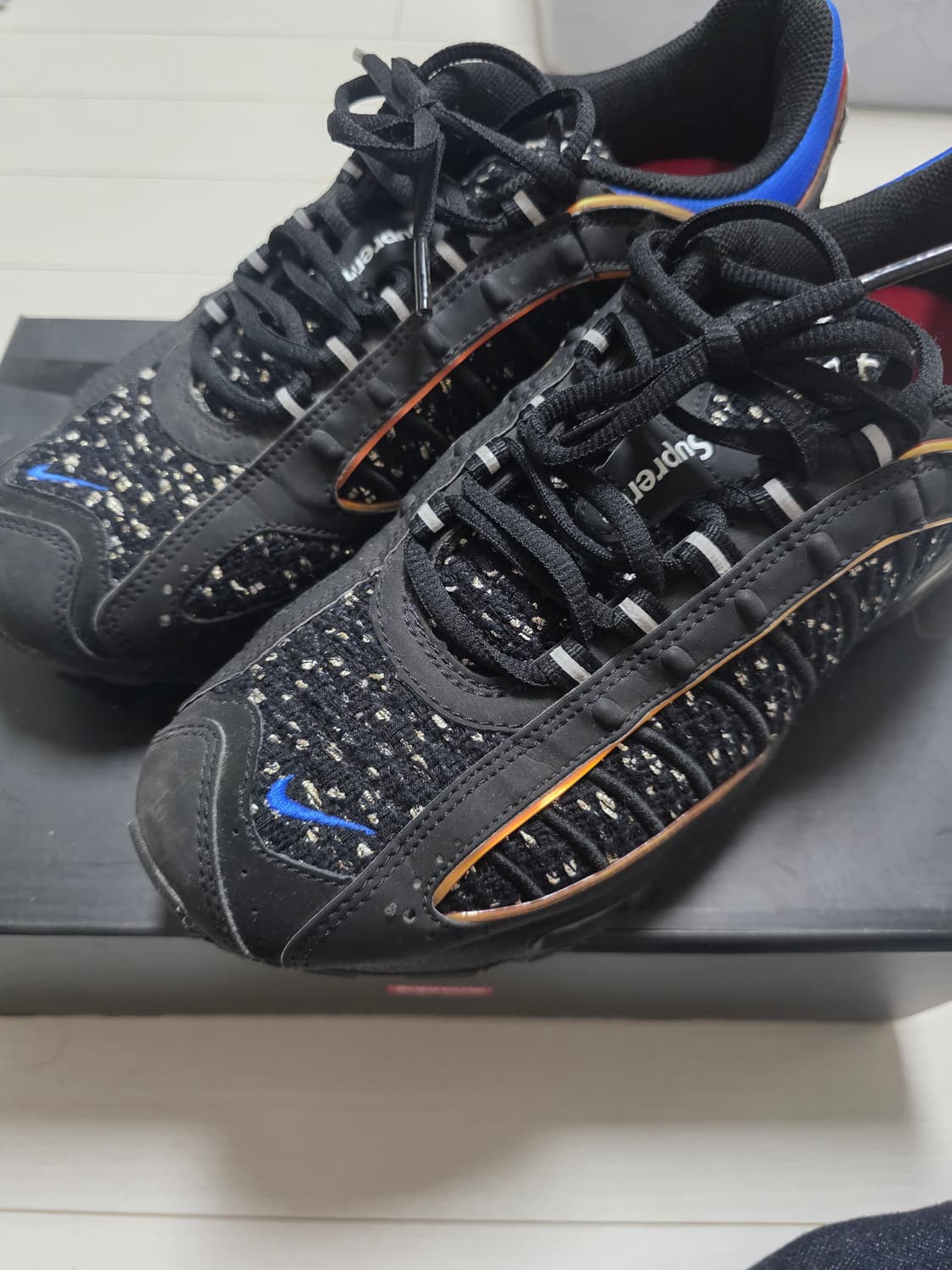 나이키x슈프림  에어맥스 테일윈드4 블랙 [280] 상품이미지2