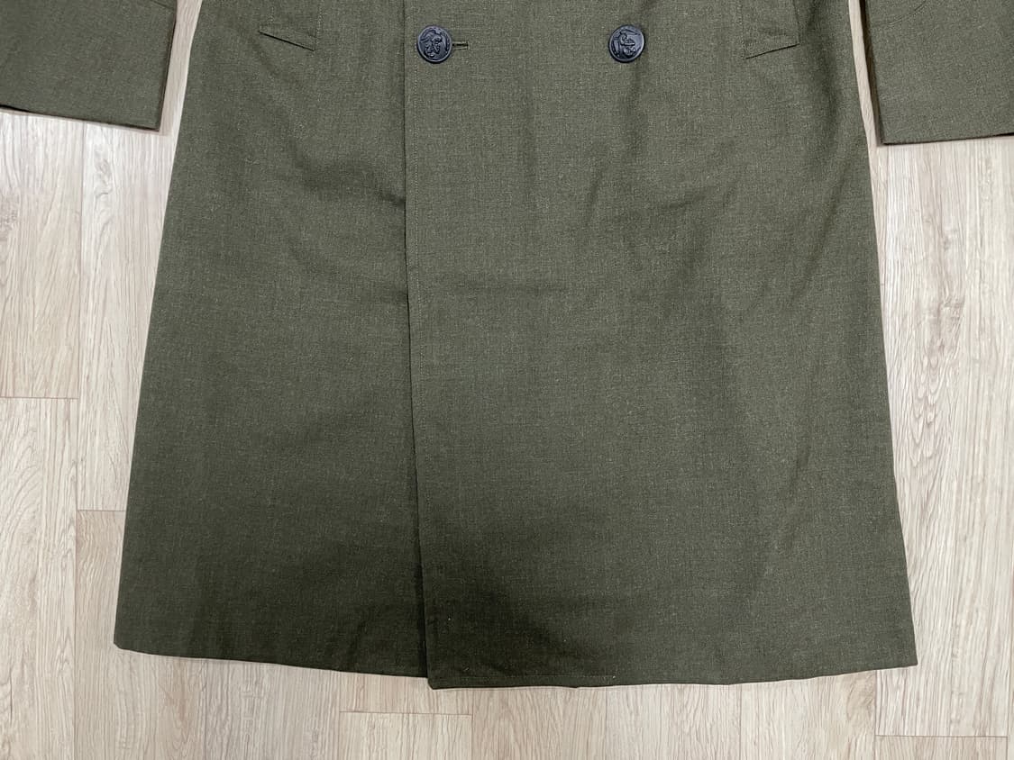 95~100) 80s 미군 해병대 오버 롱코트(민트급) 상품이미지7