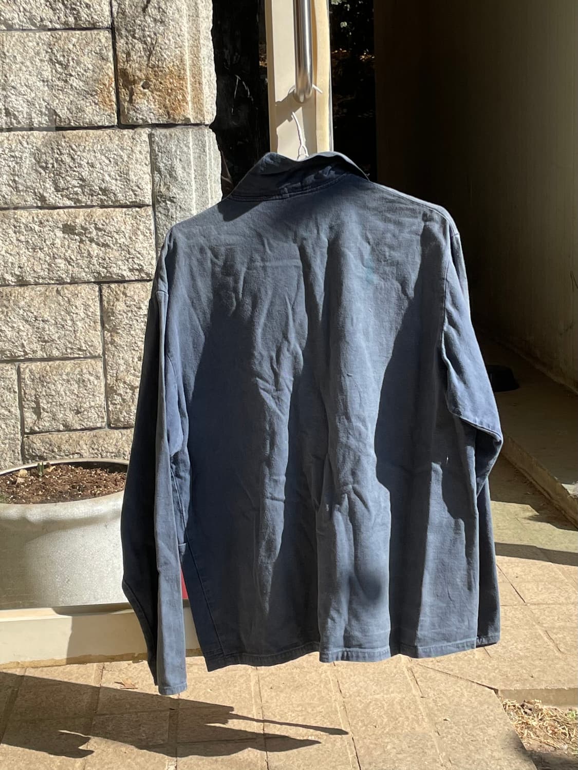 70’s Washed Cotton French Work Jacket 상품이미지2