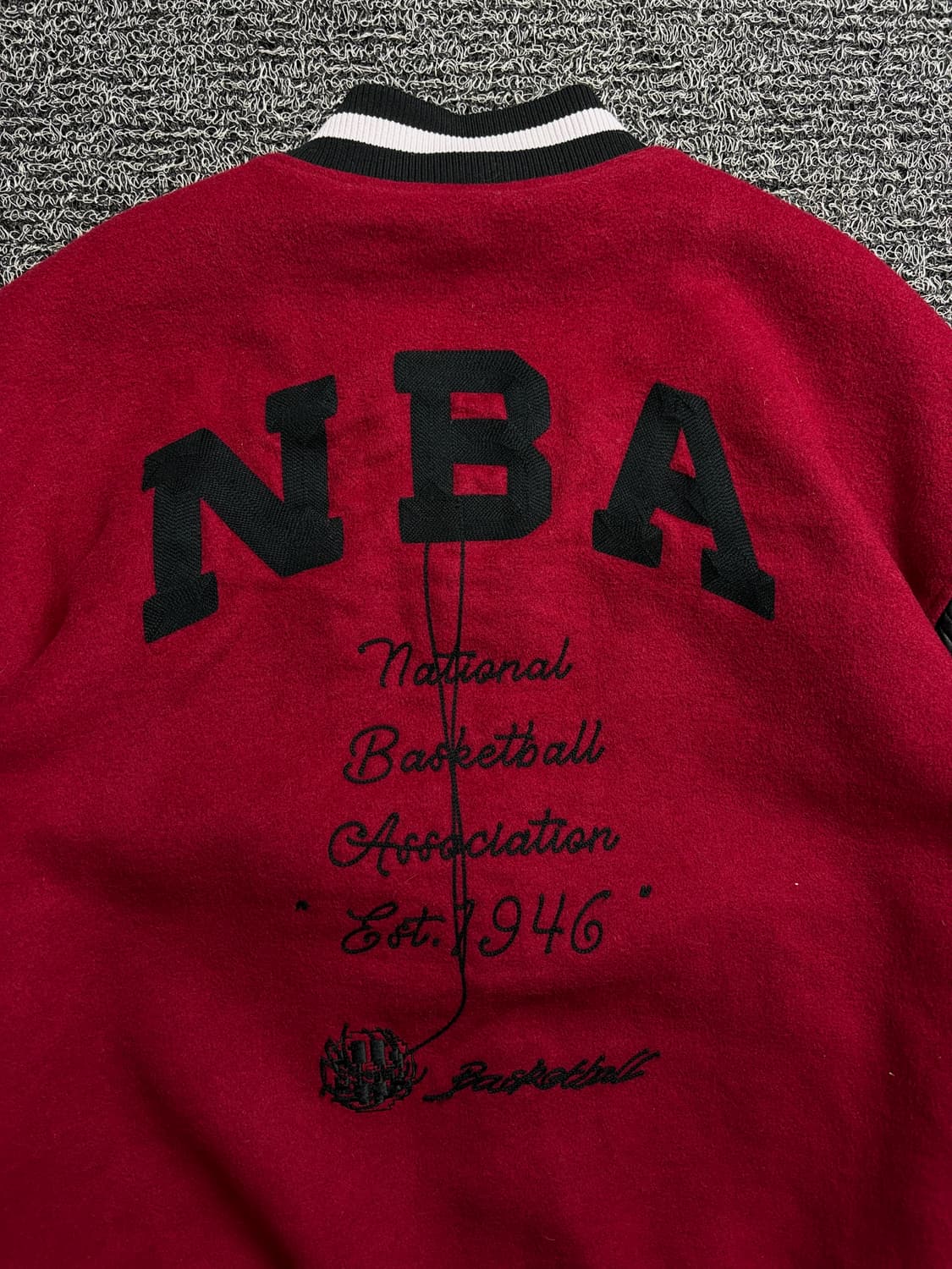 NBA 유니 이니셜 로고 바시티 점퍼 2278 상품이미지1