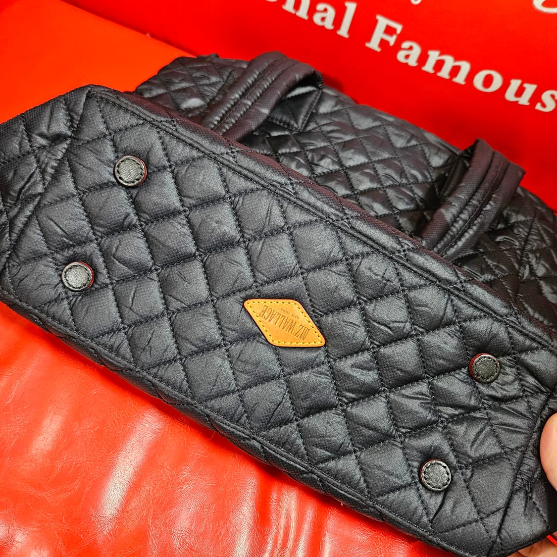 엠지월리슨(MZ Wallace) in 뉴욕 퀄팅 토트백(거의새거) 상품이미지7