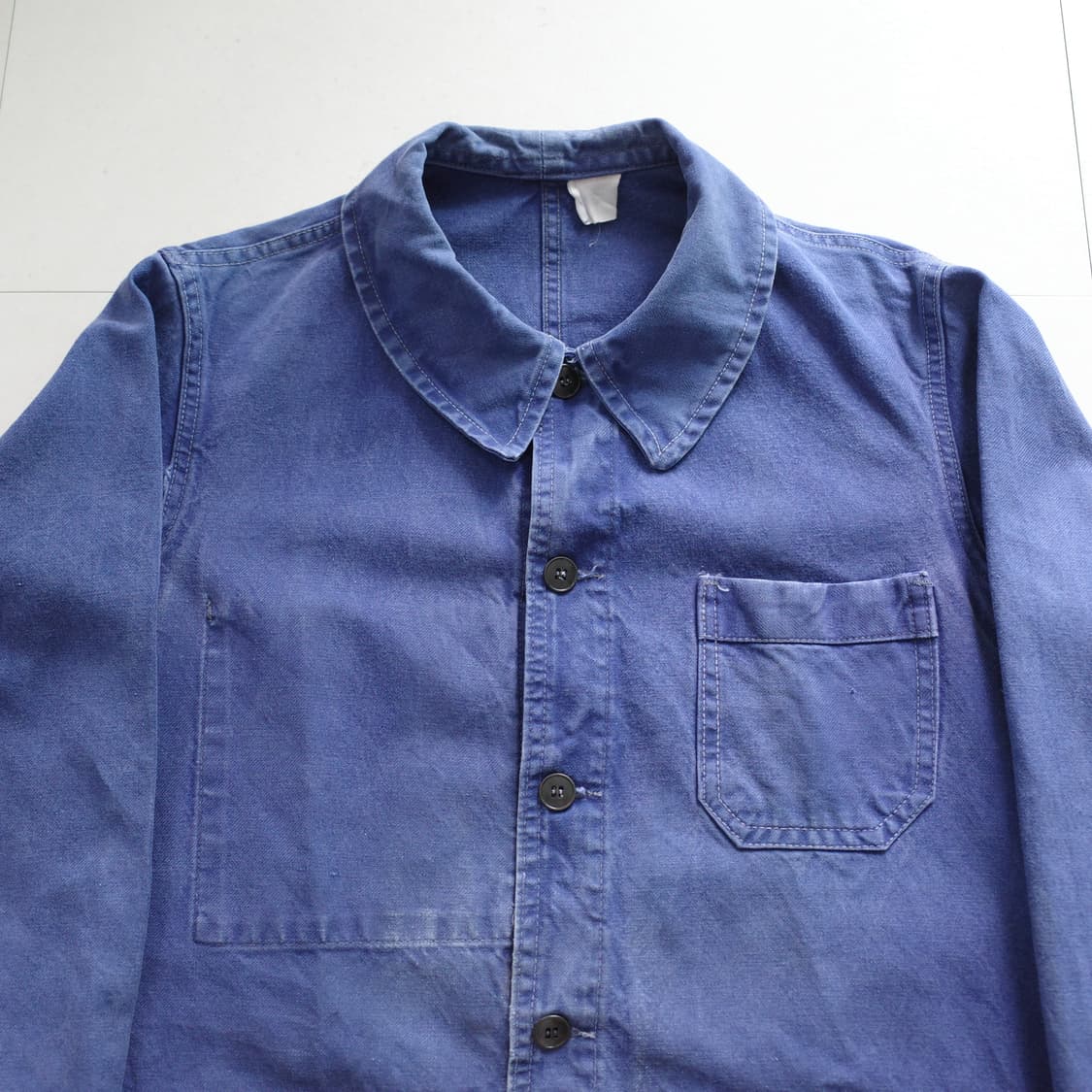 70s 프렌치 빈티지 클럽카라 워크 초어 자켓 (95) 상품이미지2