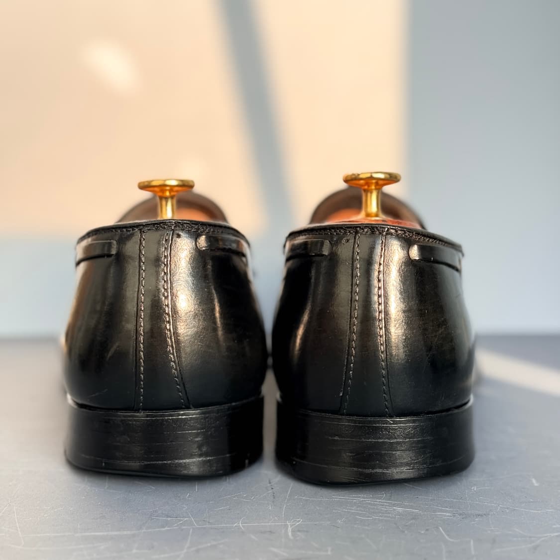 [9.5D] 알든 664 블랙 코도반 테슬 로퍼 상품이미지6