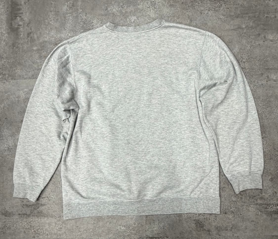 90s 스투시 Stussy 스펠아웃 그레이 맨투맨 티셔츠 상품이미지5