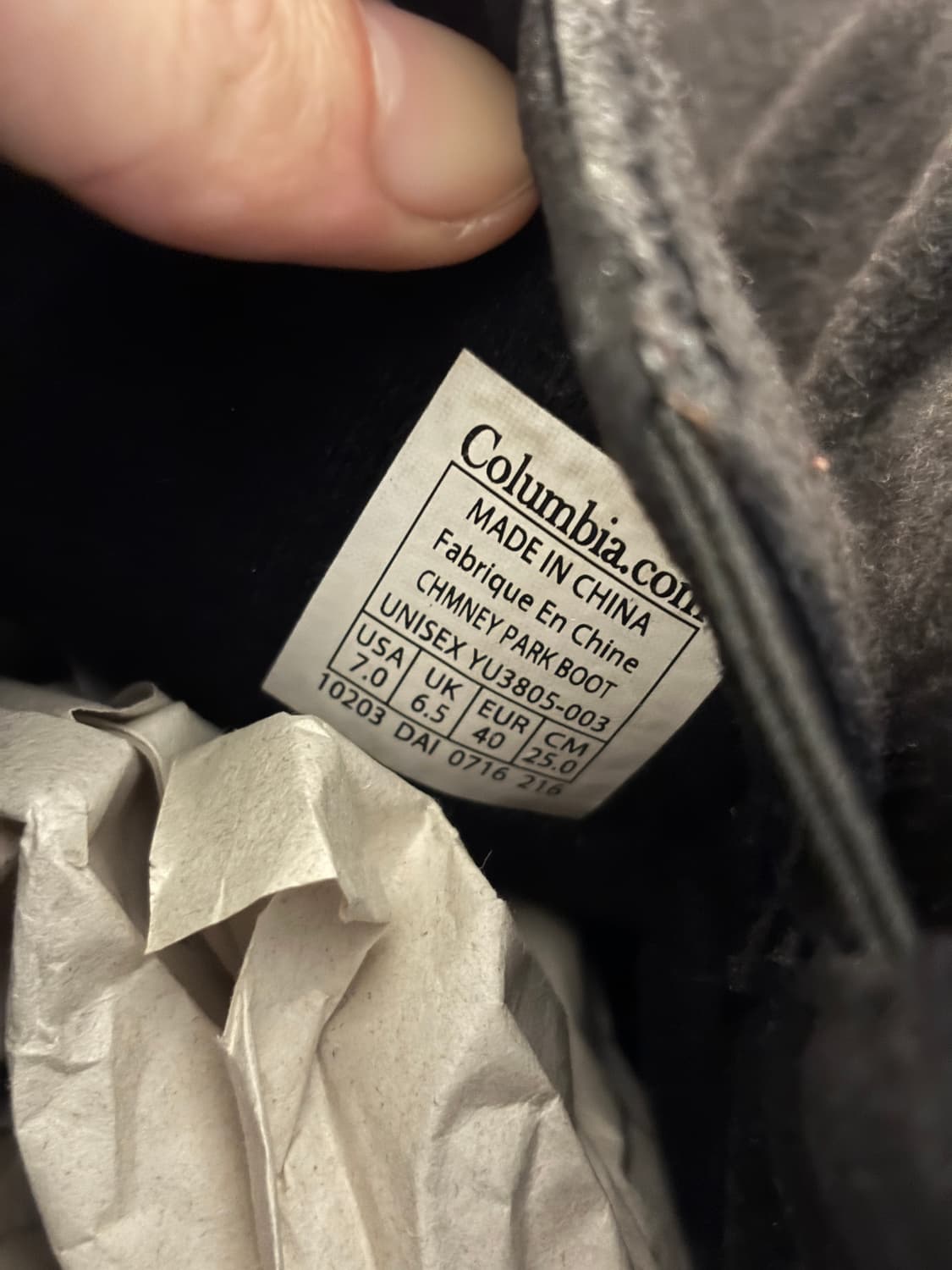 컬럼비아 버튼 앵클 부츠 상품이미지5