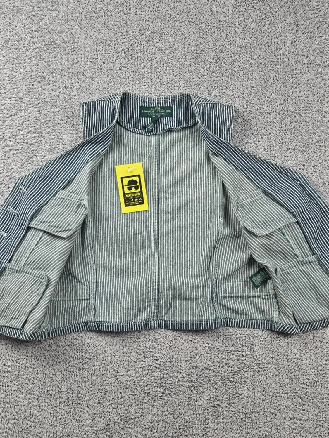 LRL 랄프 로렌 스트라이프 피스 업 코튼 베스트 ( M )/ 11097 상품이미지8