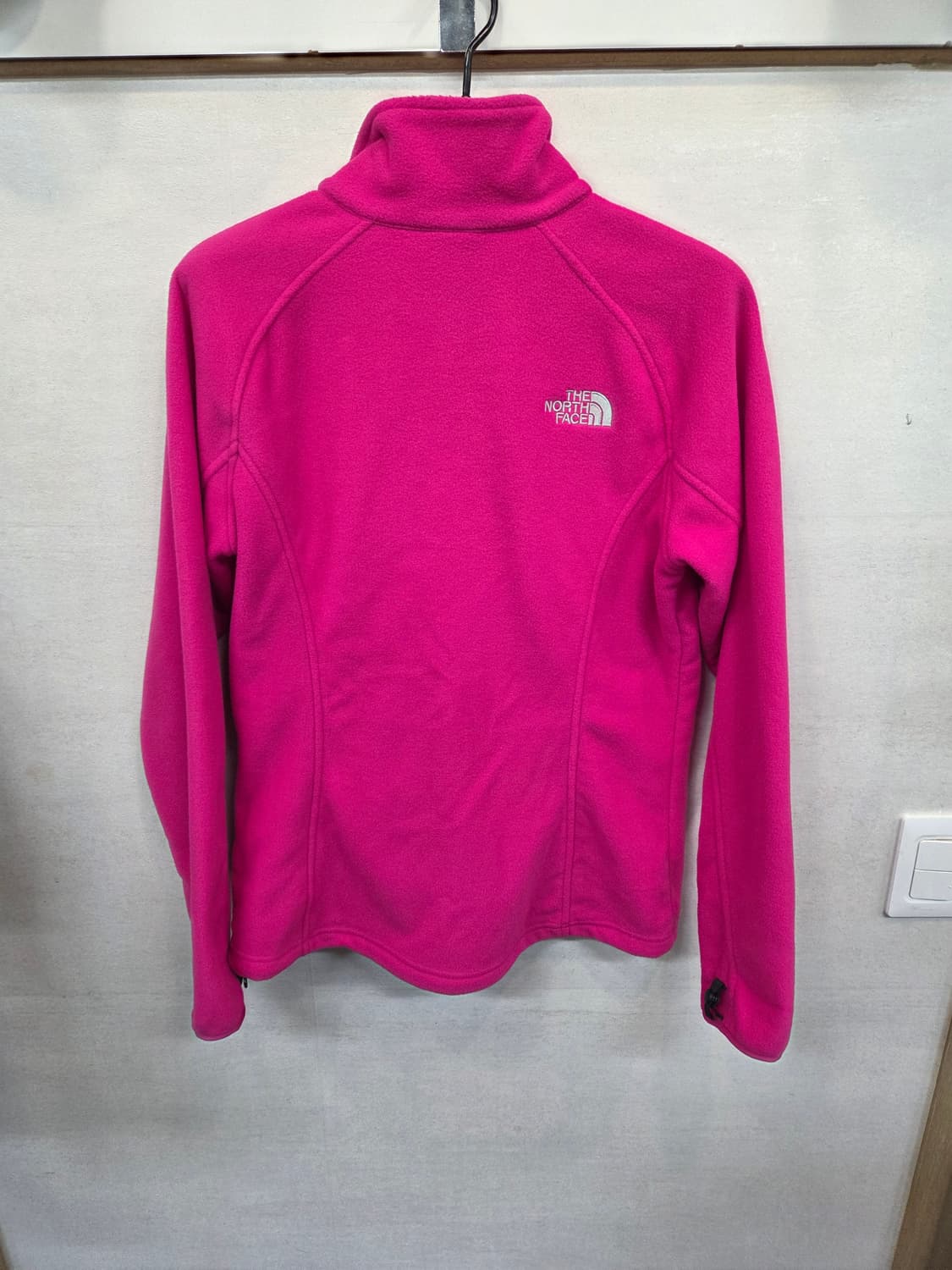 노스페이스 여성 플리스 집업자켓 m 딥핑크 상품이미지2