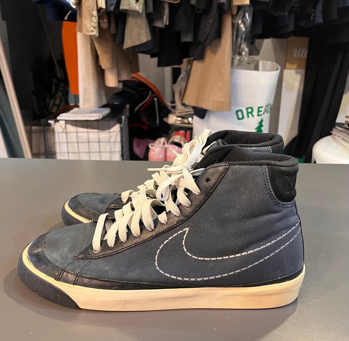 나이키 블레이저 미드 ’09 ND 블랙/화이트 (285mm) 상품이미지2