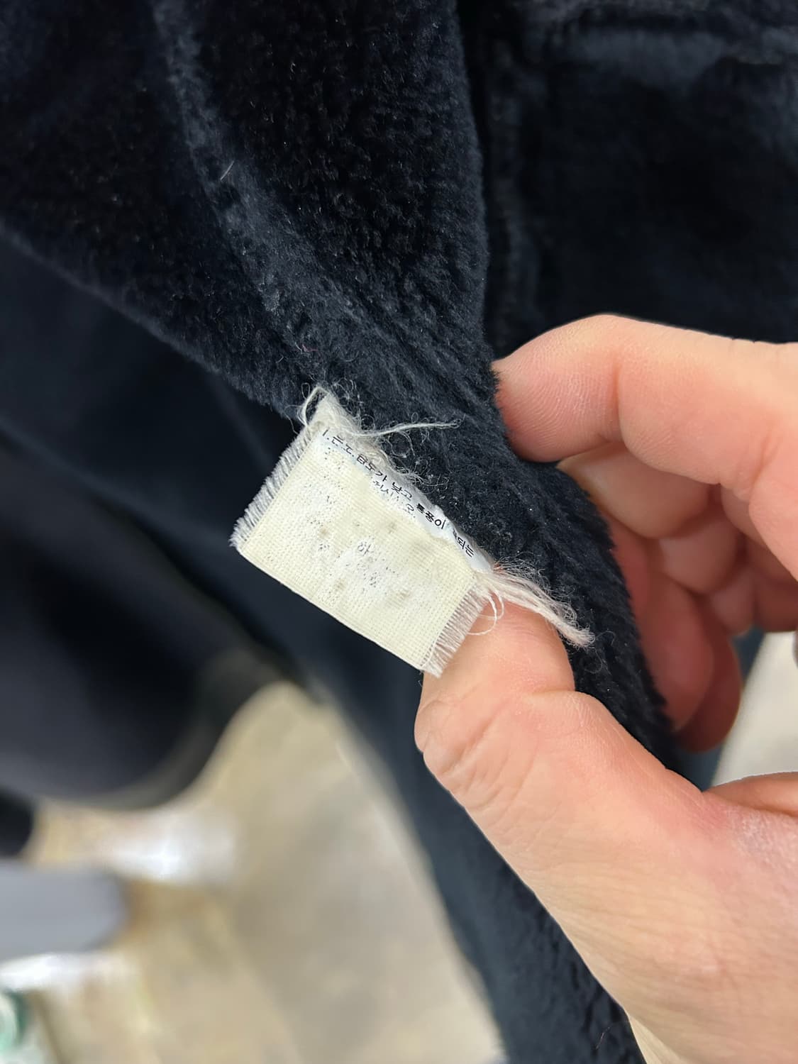 NOBLGEN 가죽 배색 자켓 상품이미지5