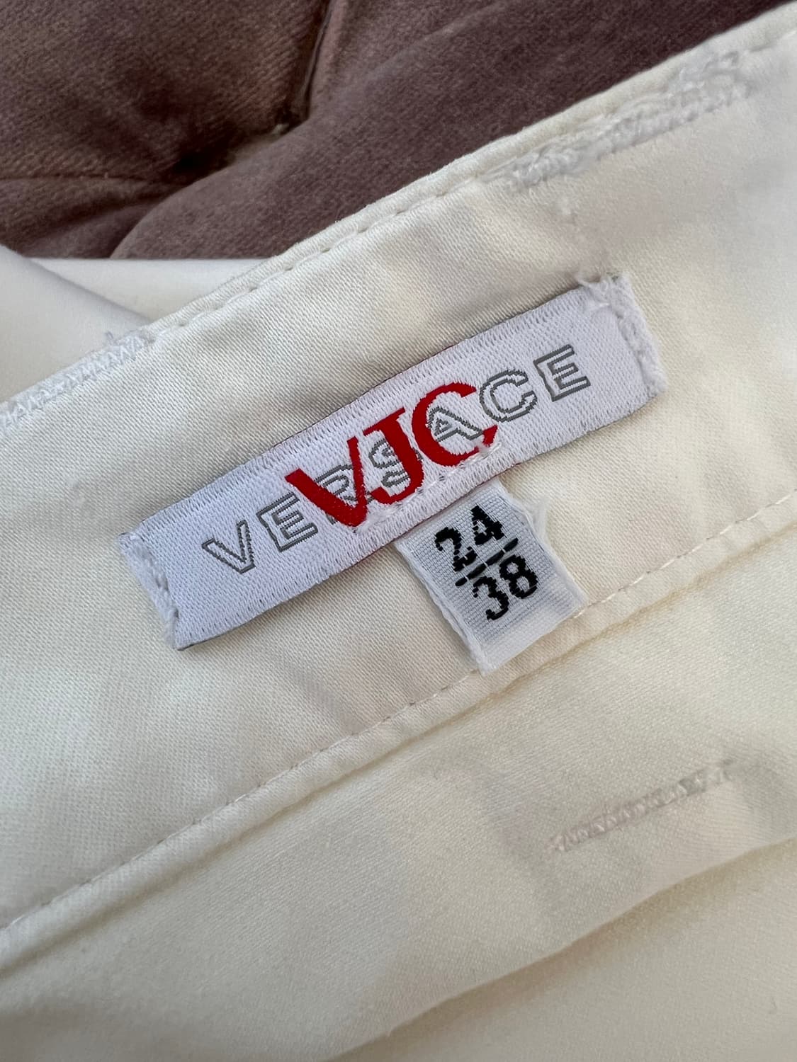 베르사체 여성 아이보리 랩스커트 미니스커트  상품이미지7