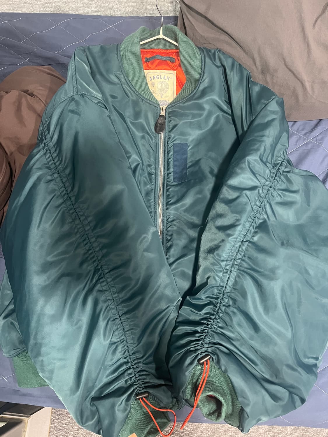 앵글런 Bulky Shirring MA-1 Jacket 상품이미지3