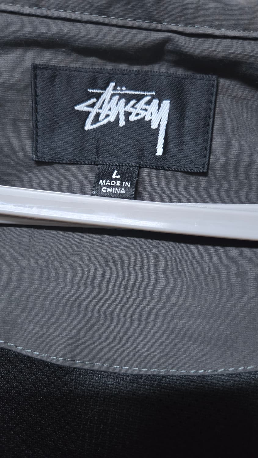 스투시 웨이브 다이 비치 쉘 자켓 블랙(115745) L 상품이미지5